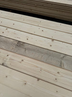 Paket Ytterpanel Enkelfas fals 22x145mm 3.60m- 175st (Obehandlad)