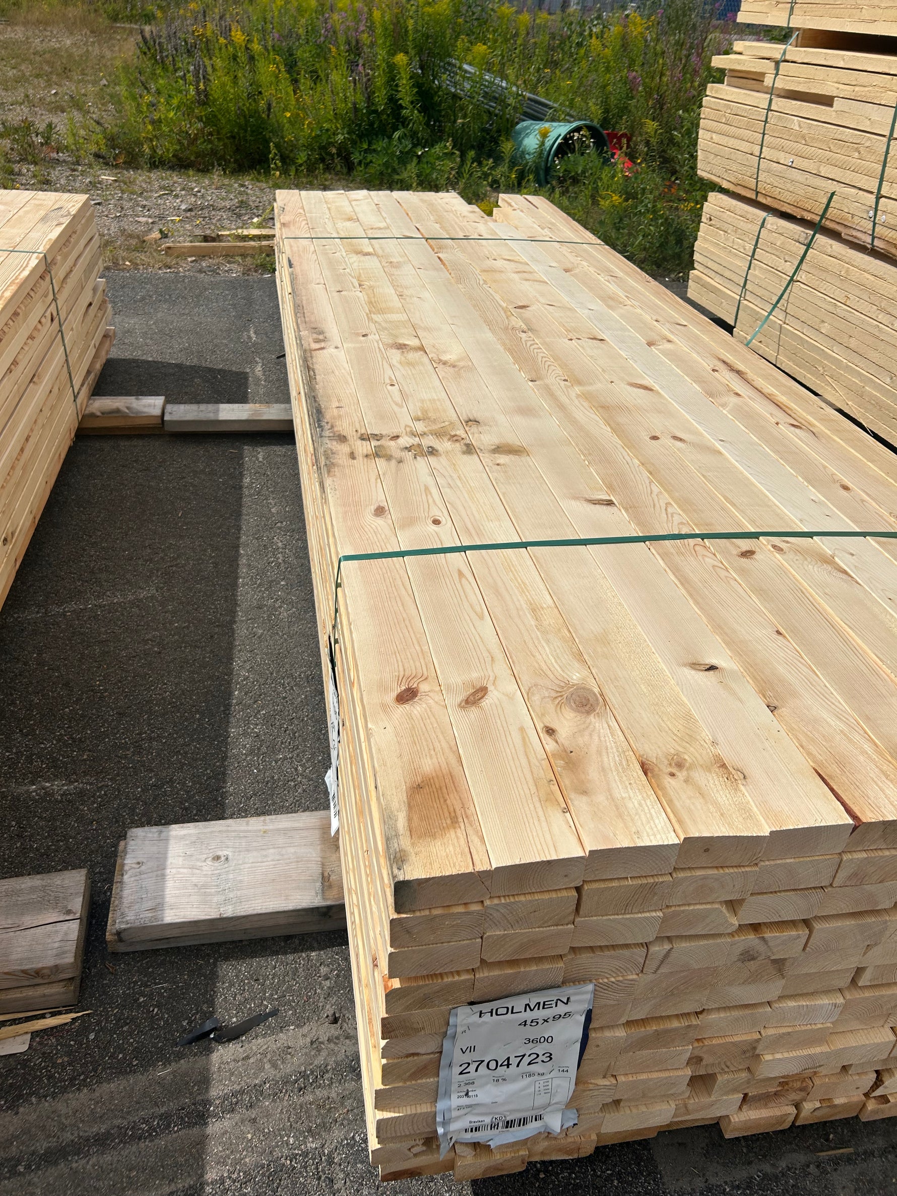 Paket Reglar 45x95mm 2,70-3,60m 144st