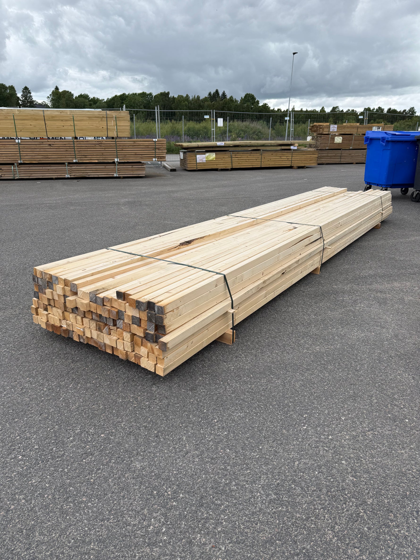 Paket Reglar 45x45mm, 135st 4,80m (Andra sortering)