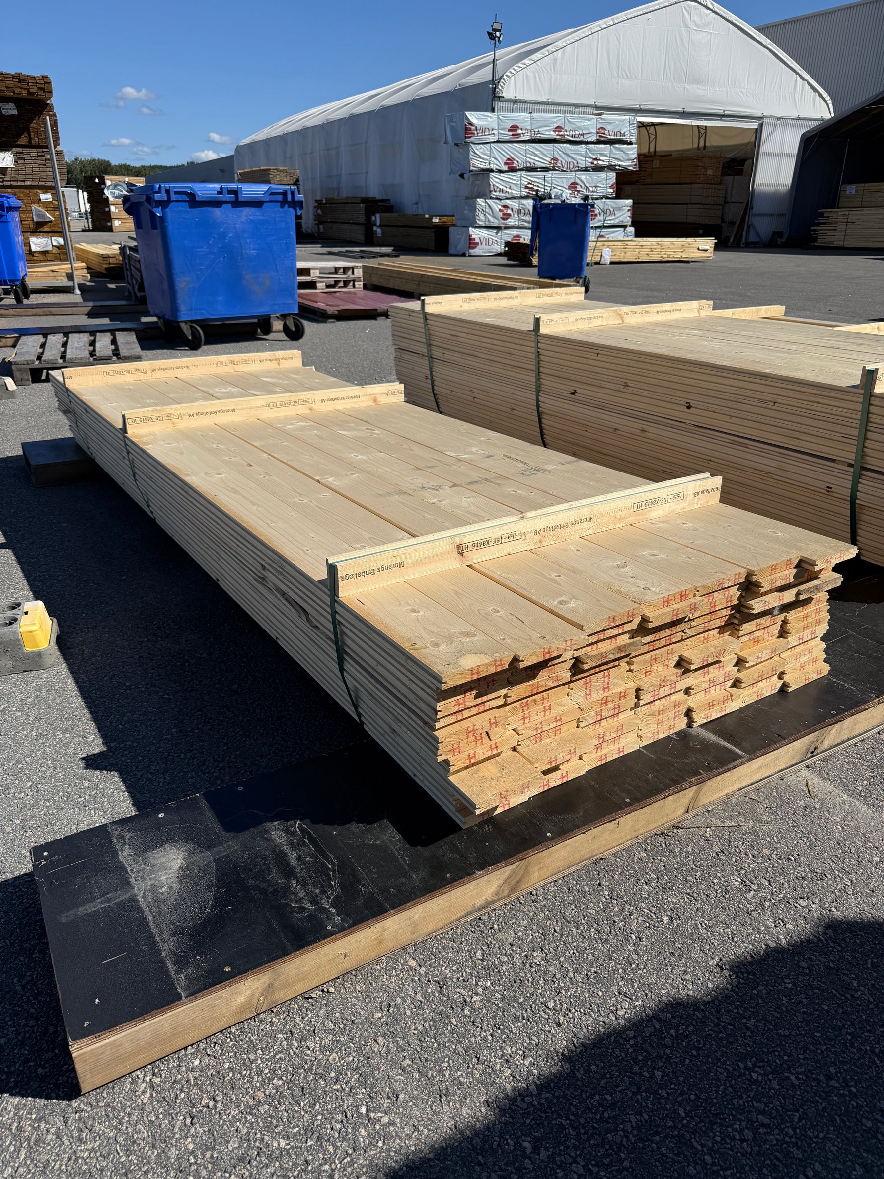 Parti Råspont/ luckämne 23x145mm 3,00m- 91st Gran