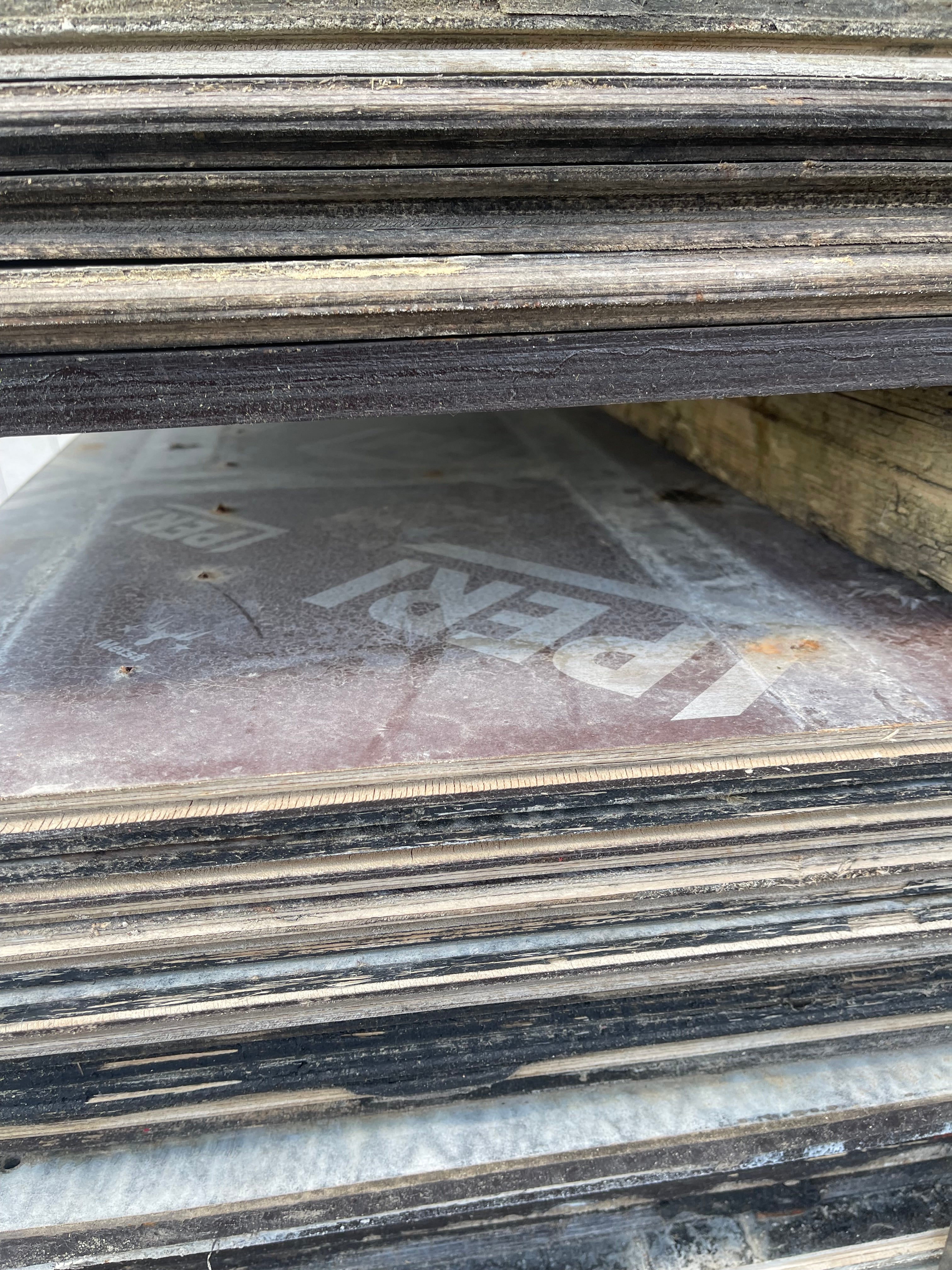 Begagnad Formplywood 19 mm