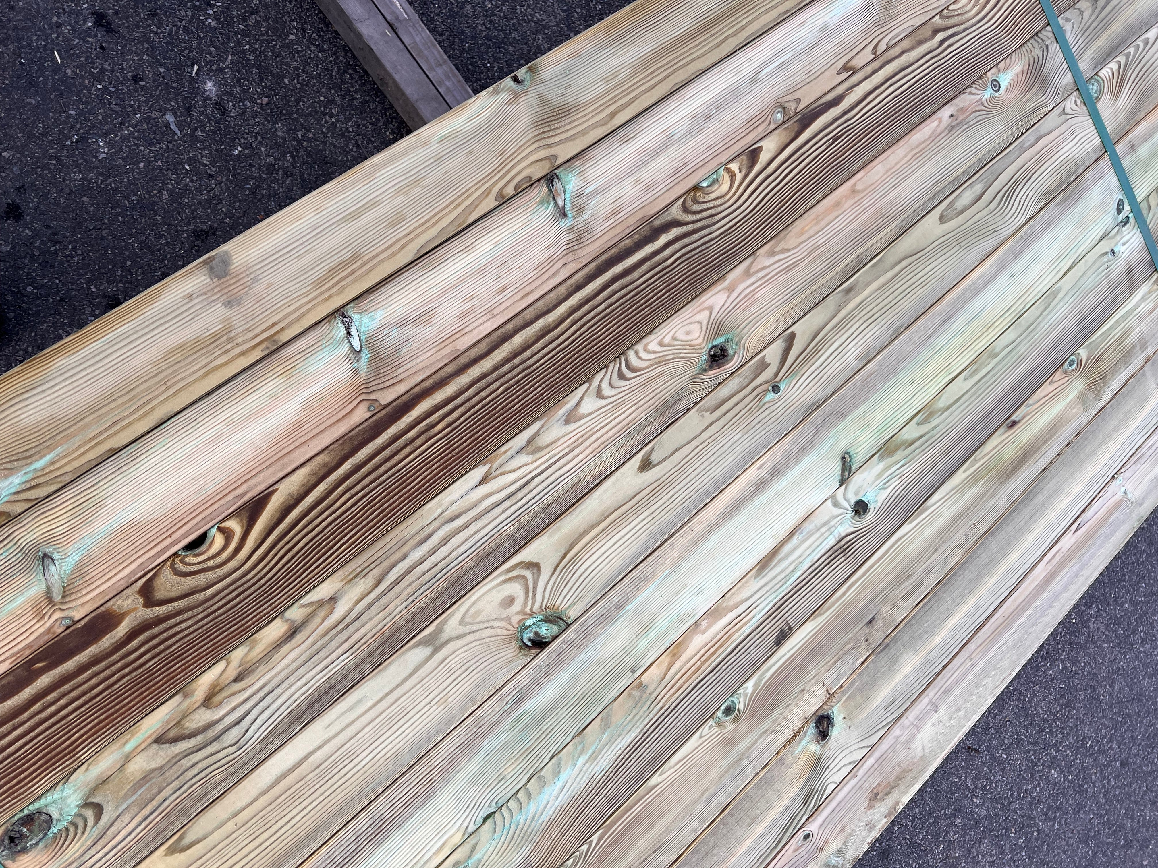 Paket Trall 22x95mm – 210 st 4.20m Tryckimpregnerad B-sort