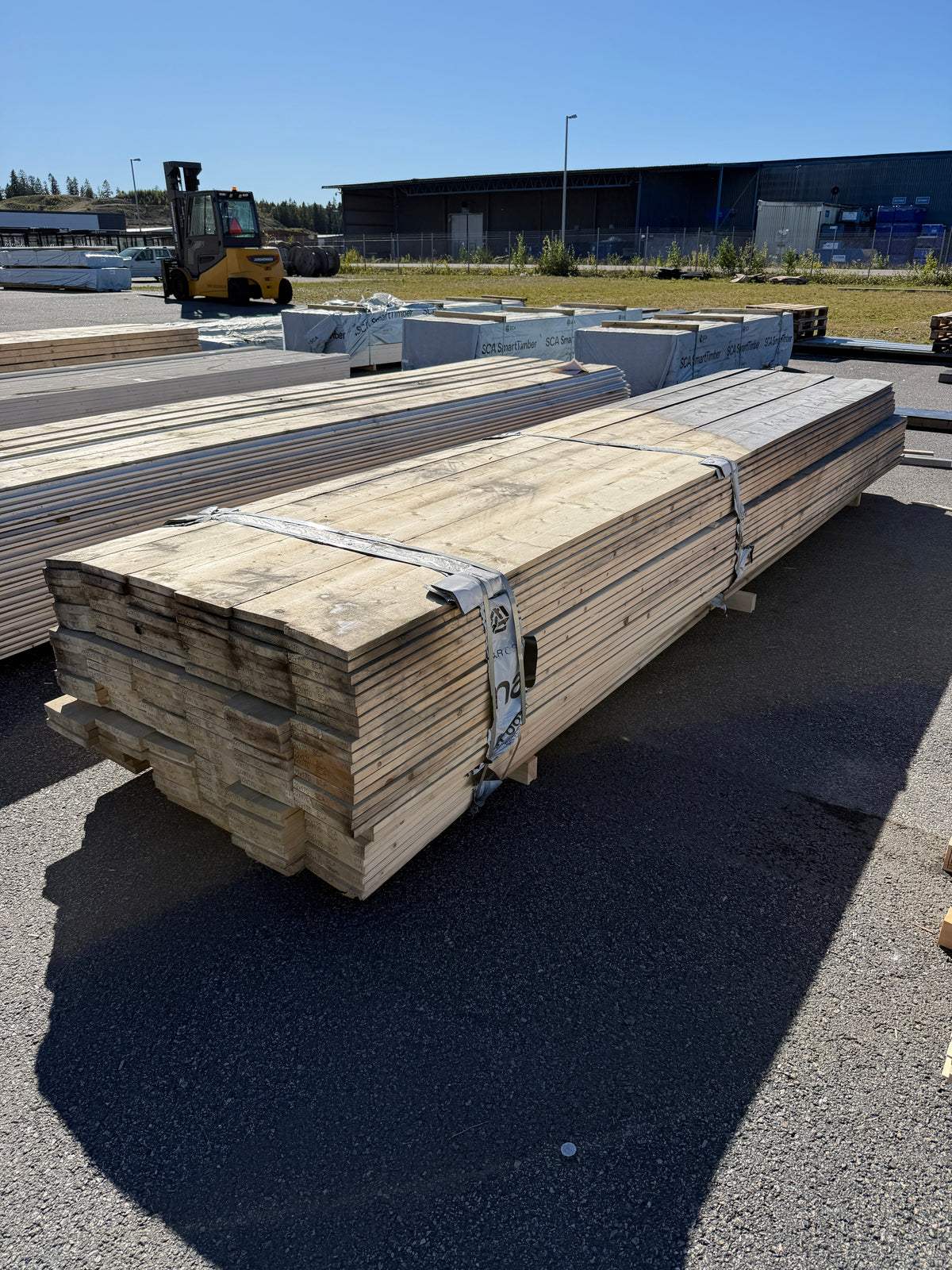 Paket Finsågade Brädor 22x170mm 4,80m 156st (Fuktskadade)