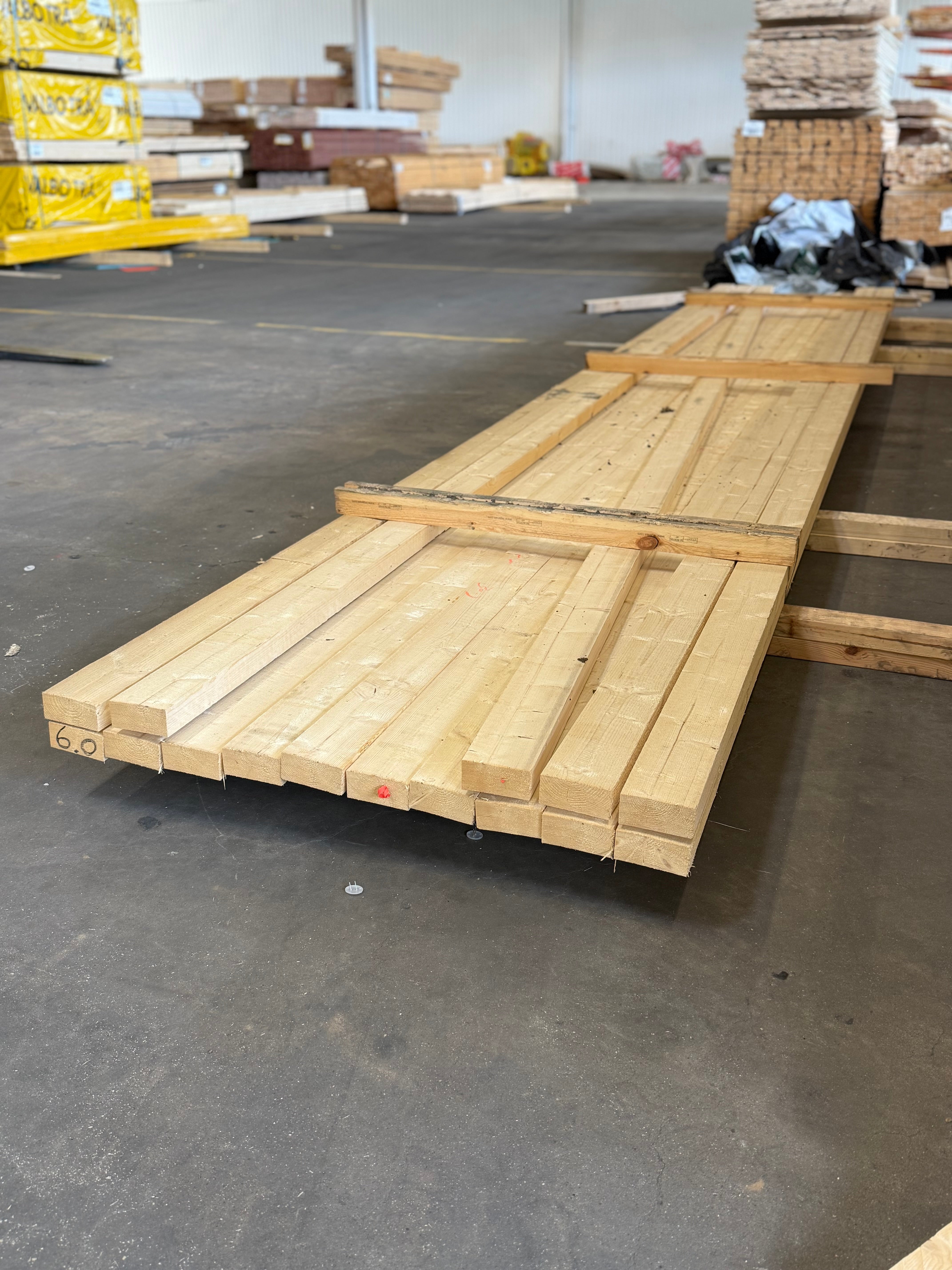 Paket Reglar Ohyvlade 47x100 mm – 6,00 m – 15 st