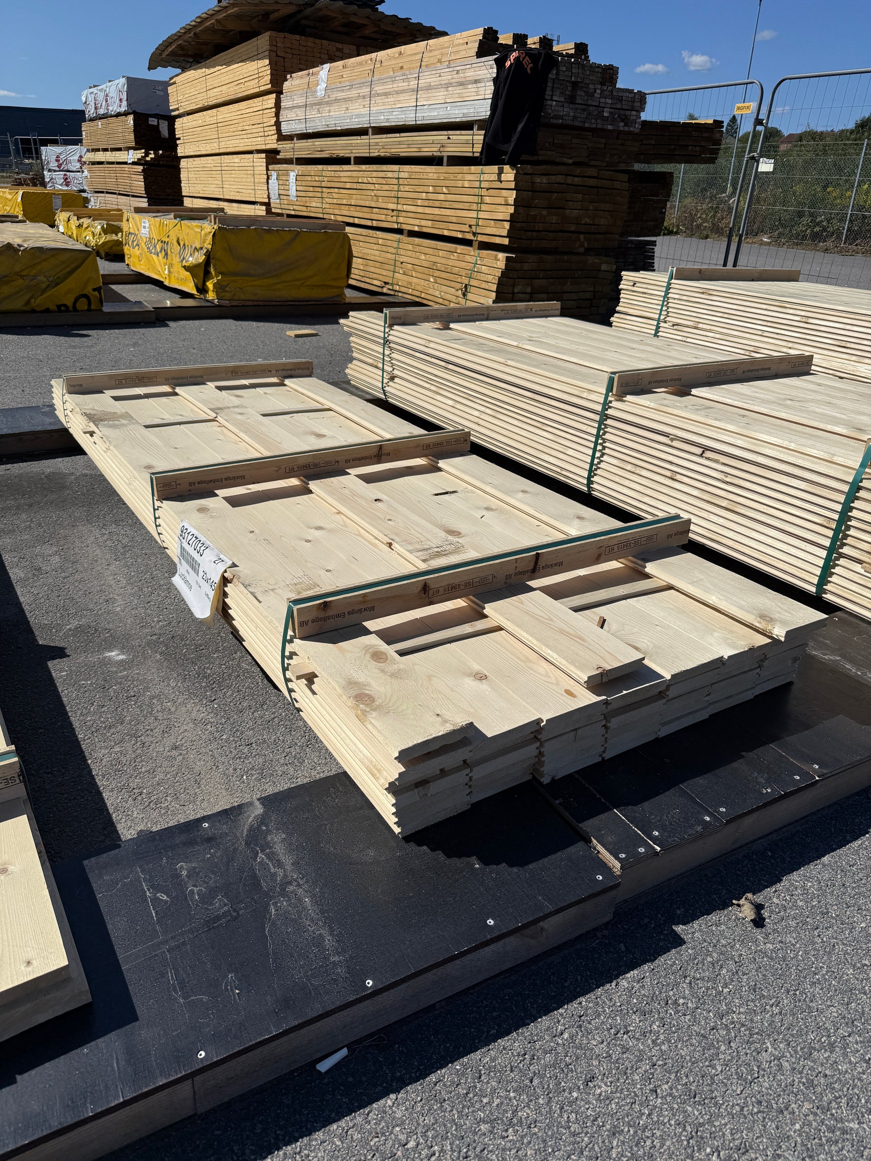 Paket Råspont/Luckämne 23x145mm- 2,70m 45st