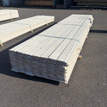 Paket Ytterpanel Dubbelfas 22×145 mm 4,50 m – Vit Grundmålad, 98 st