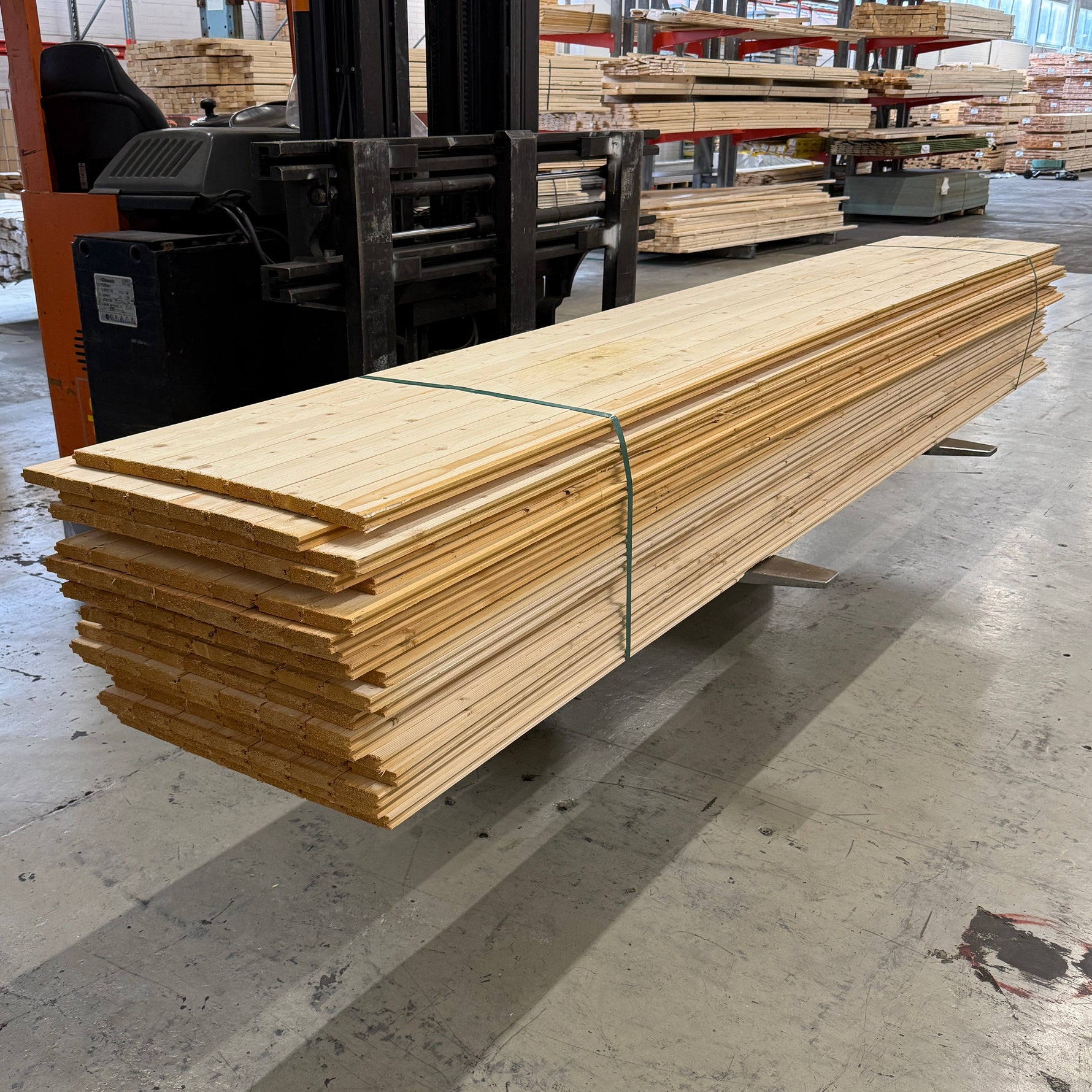 Parti Råspontluckor 20x540x3600mm 20st (Fuktskadad)