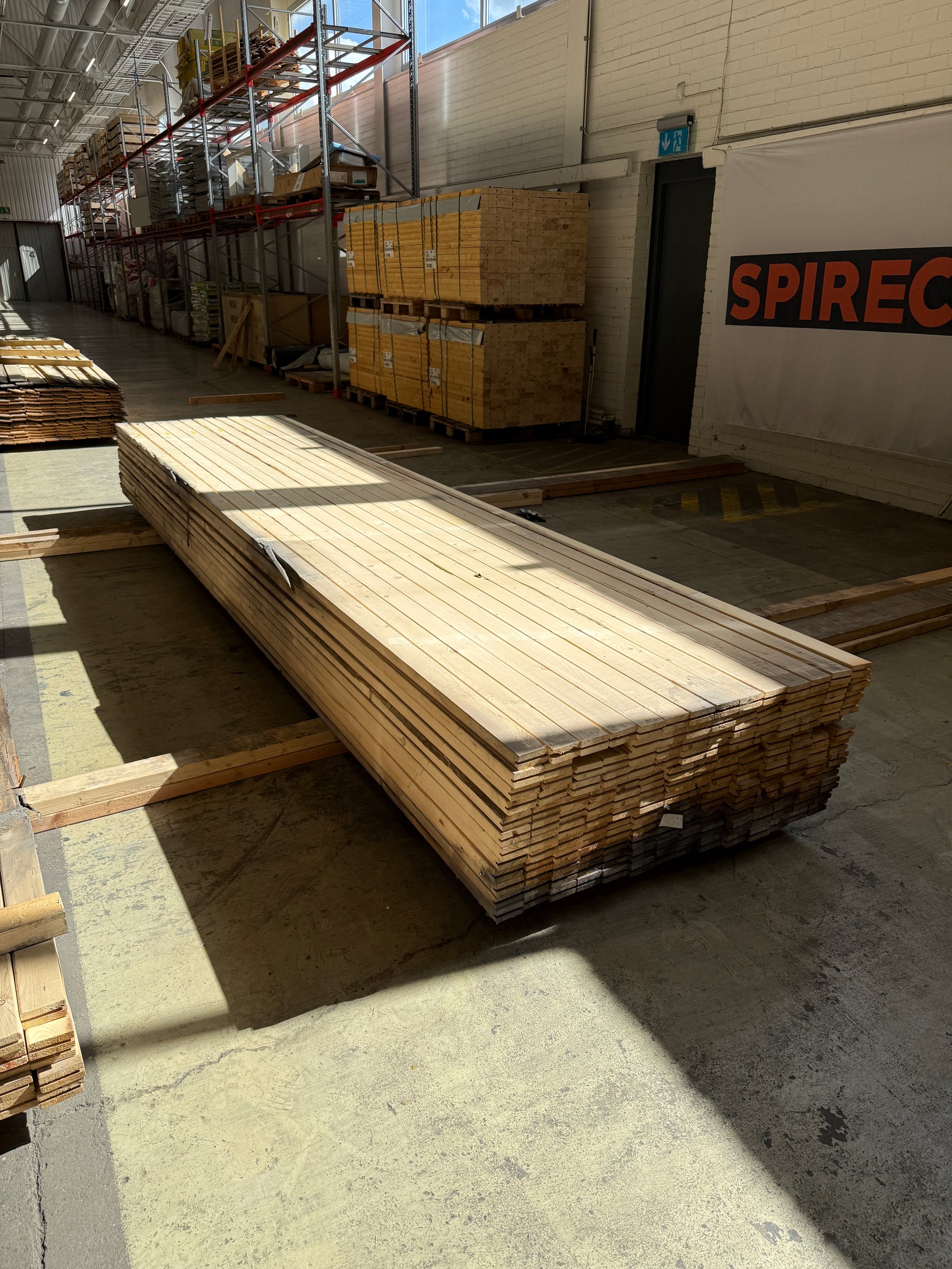 Paket Ändspontad Regel 34x70mm, 168st 4,50m