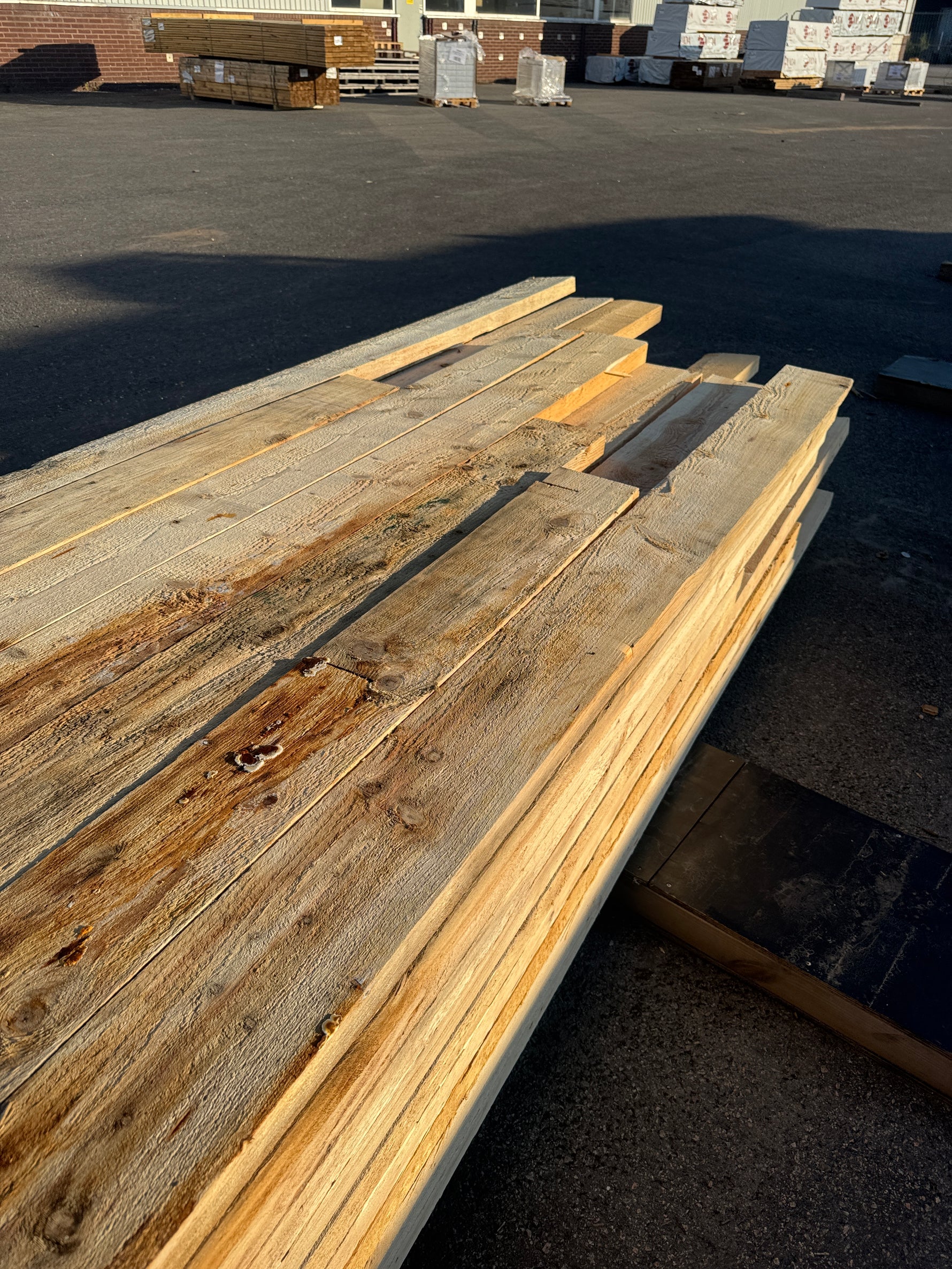 Paket Ohyvlade Reglar 50x150mm 4,00-5,40m 77st Gran