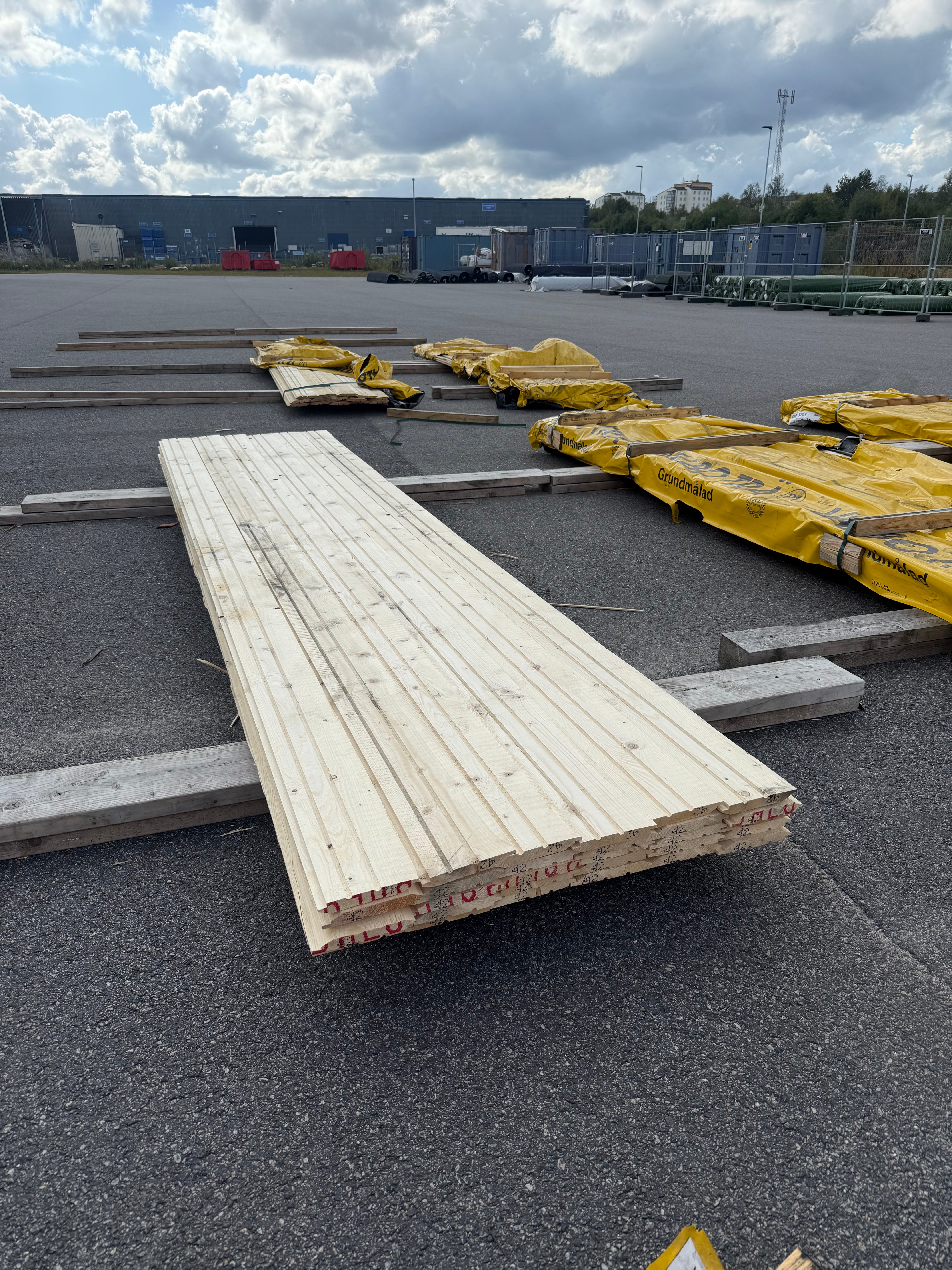 Paket Ytterpanel 22x170 – Gran (30 st, 4,2 m)