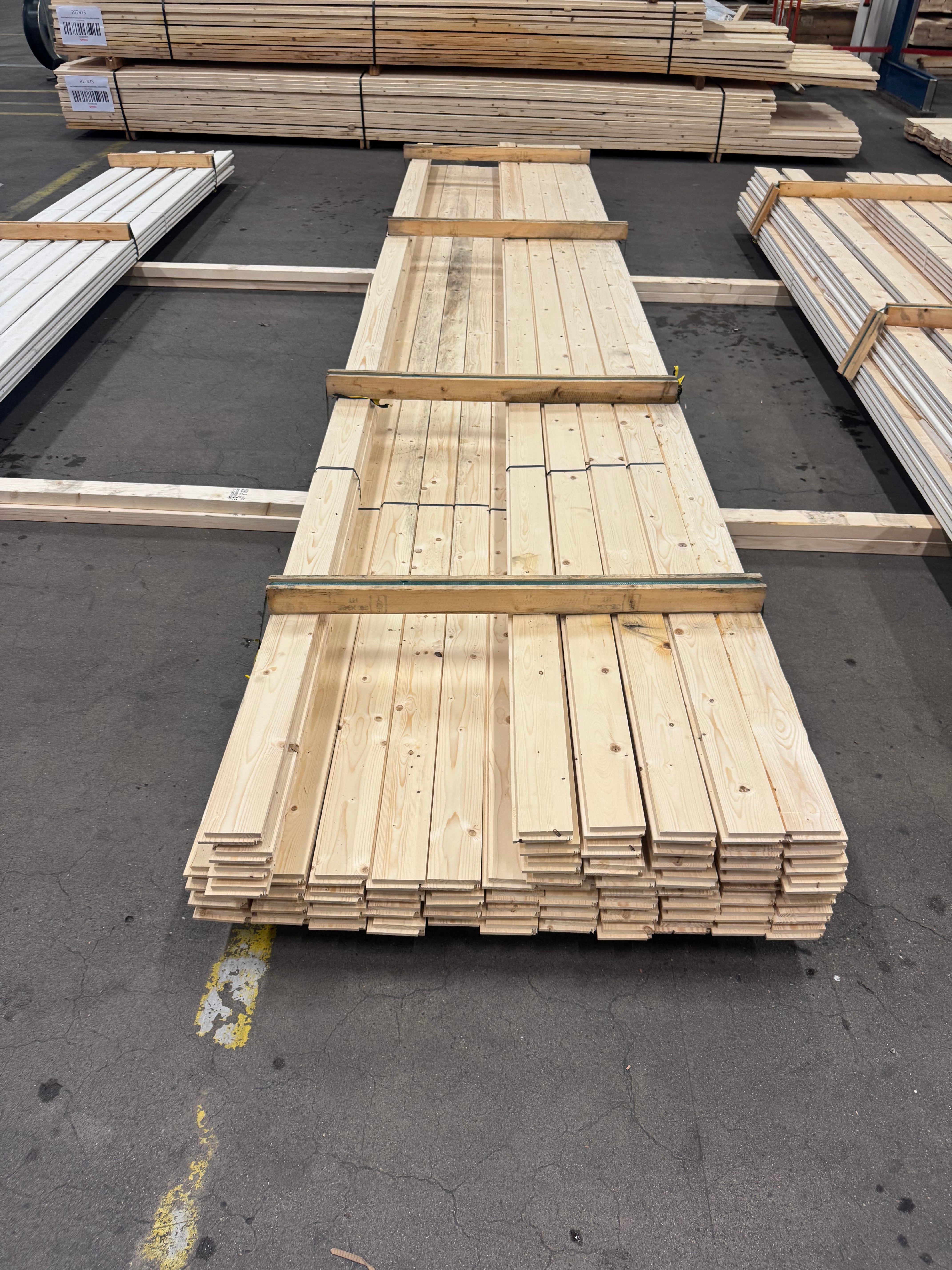 Paket Slätspont 28x95mm 68st 4.80m