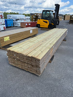 Paket Tryckimpregnerad Rillad Trall 28x120mm, 144st 5.10m- Väderbitet