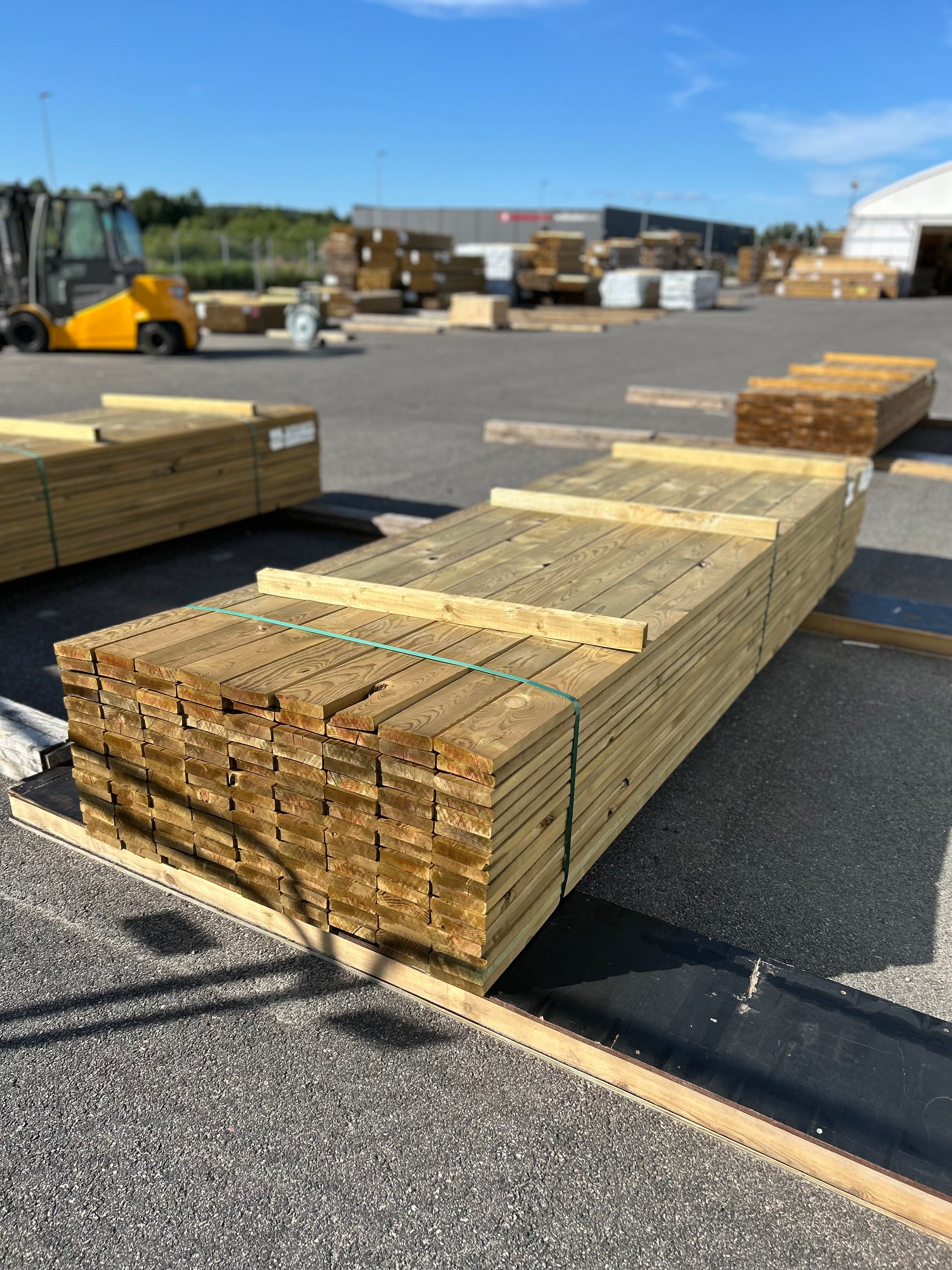 Paket Tryckimpregnerad Trall 28x120mm 3,60m 144st B-Sortering