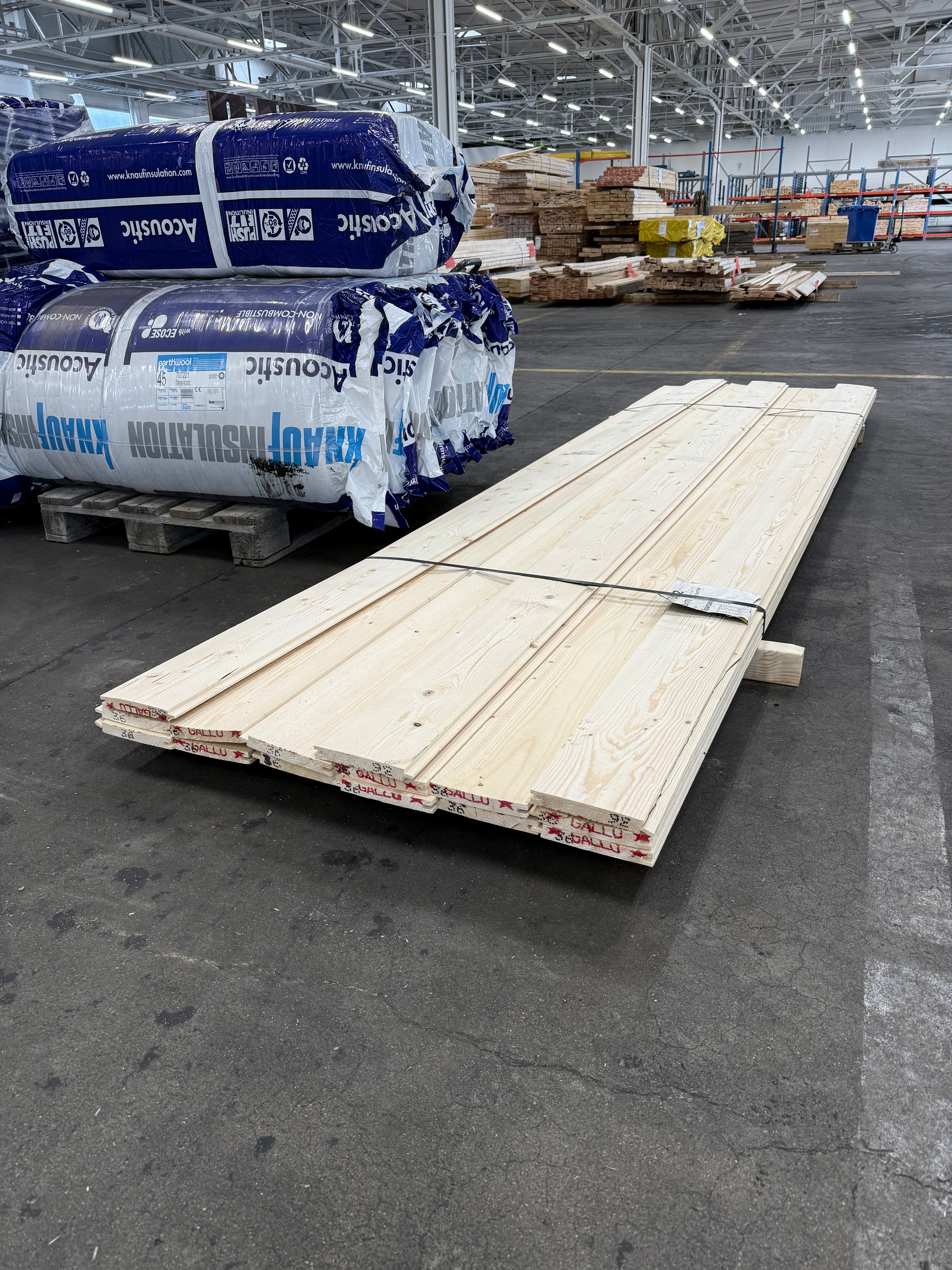 Paket spårpanel 22x170mm 3.60m 15st