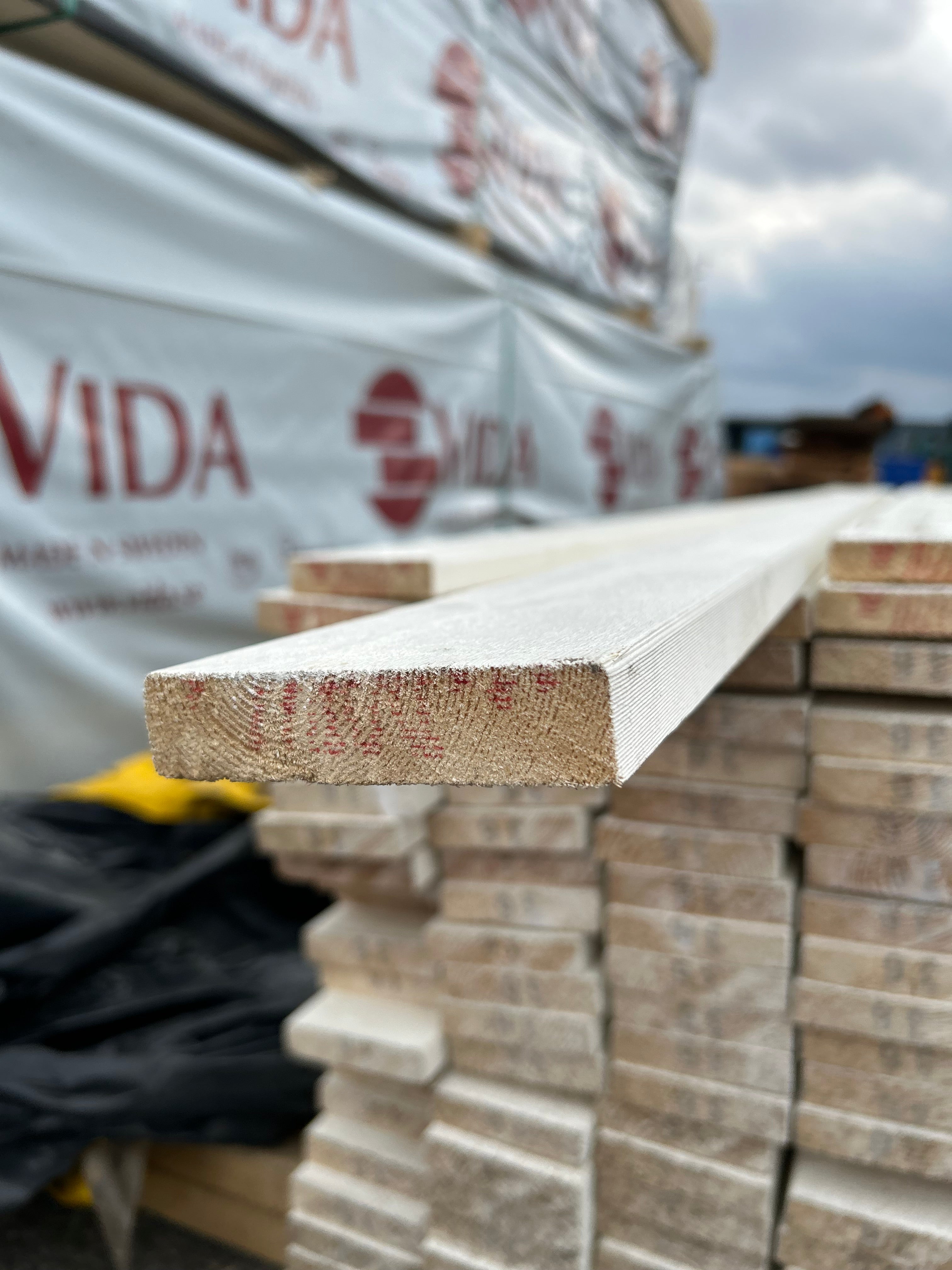 Paket Finsågade brädor 22x95mm 3.60m 253st