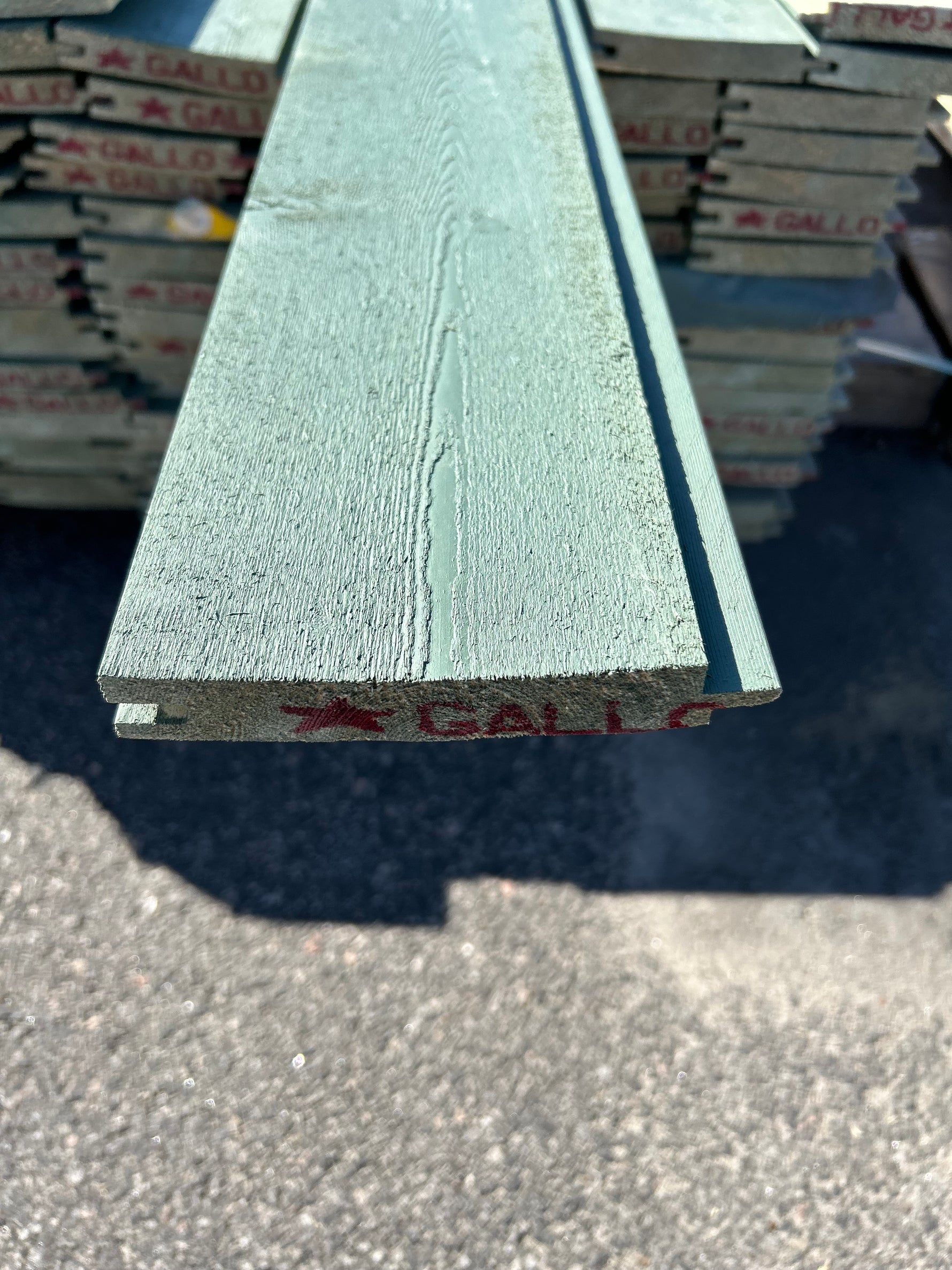 Paket Spontad Spårpanel 22x145mm 4,20m 121st Gran- Mellanstruken