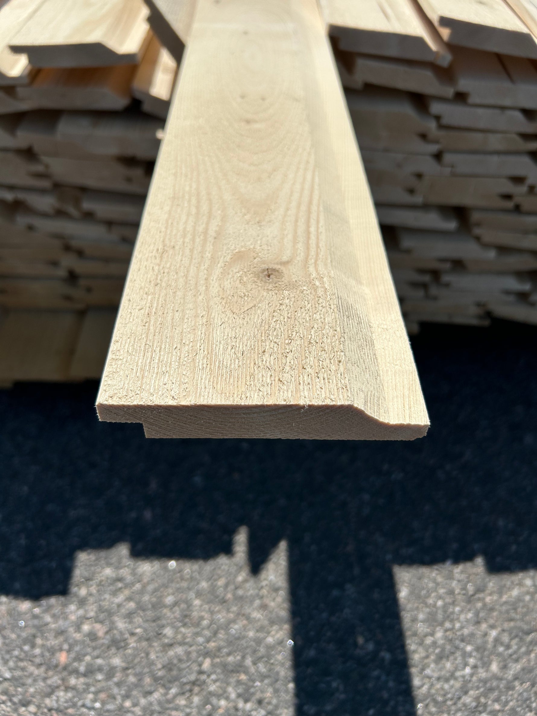 Paket Ytterpanel Enkelfas 22x120mm 4,80m 130st B-kvalitet