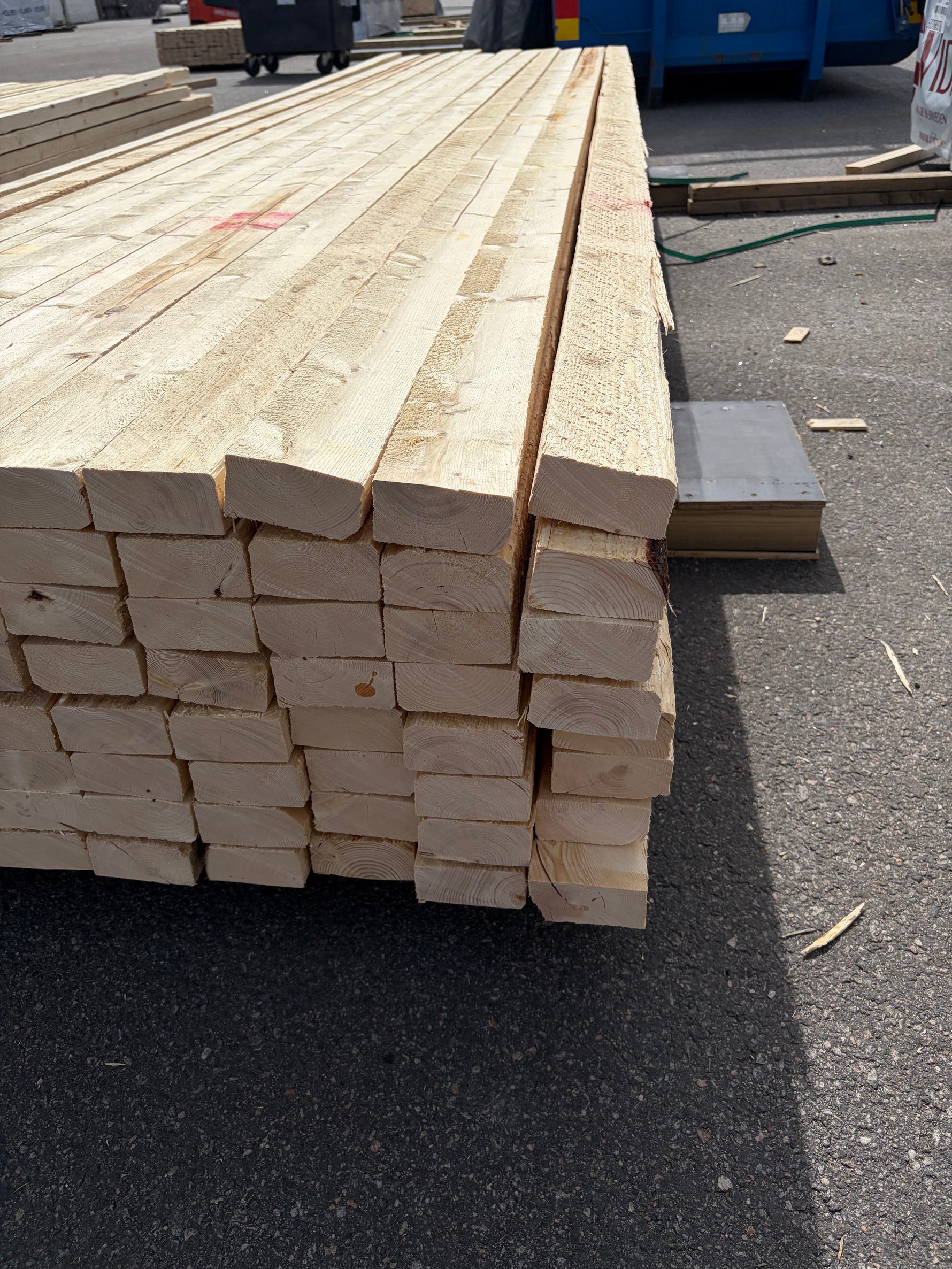 Paket Ohyvlade Reglar 45x90mm, 96st (4,2–4,8m) - Spirec