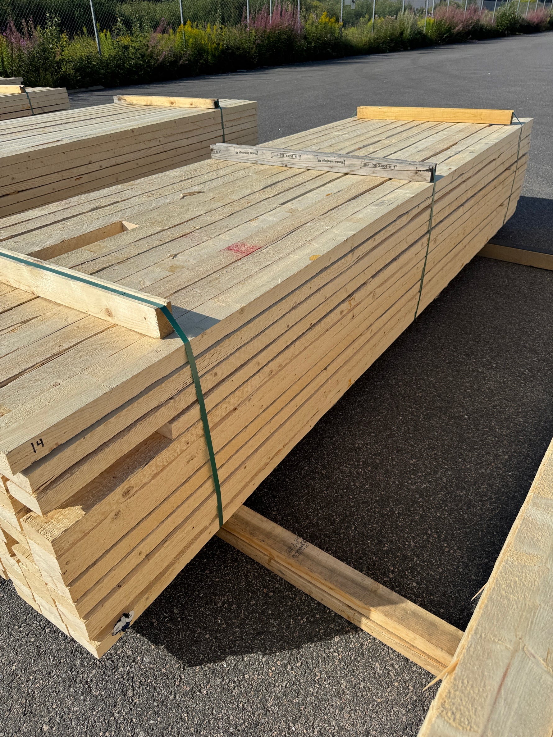 Paket Reglar 45x90mm 3,30-3,60m 144st Ohyvlat