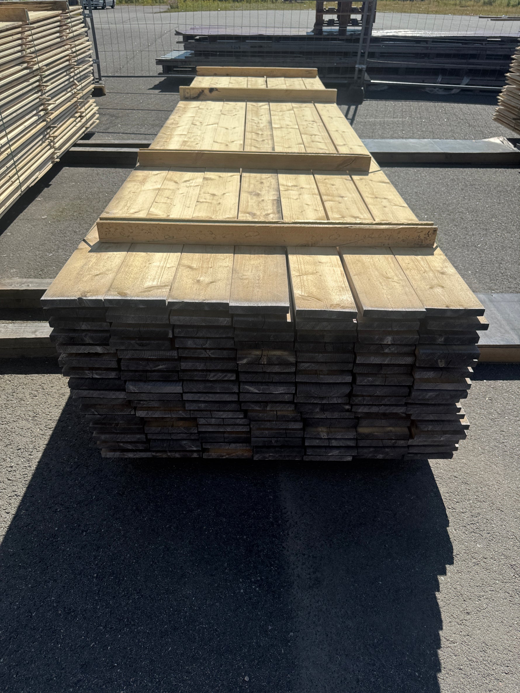 Paket Ytterpanel 22x145mm 4,20m 112st Obehandlad B-sortering