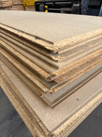 Parti Golvspånskivor 22x620x2420mm, Utsorterade – 24st