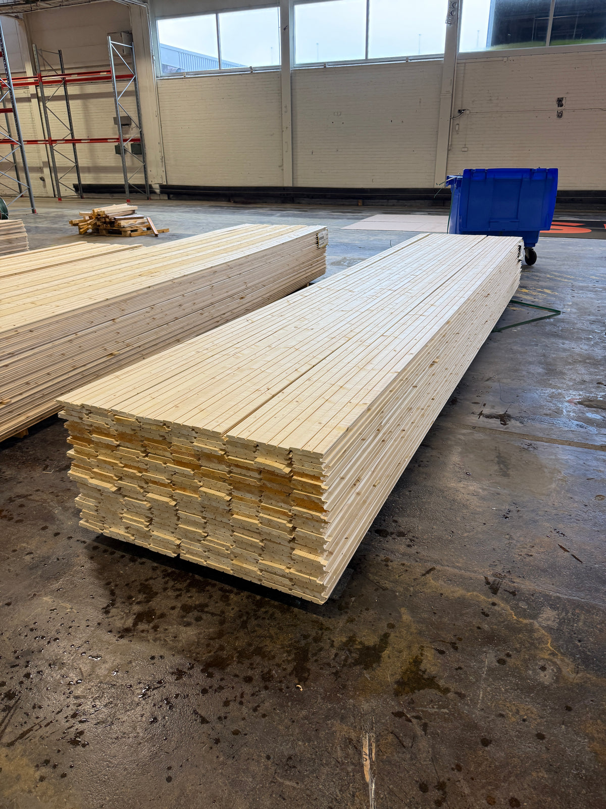 Paket Ytterpanel 19×120 mm 5,10 m Obehandlad – 243 st