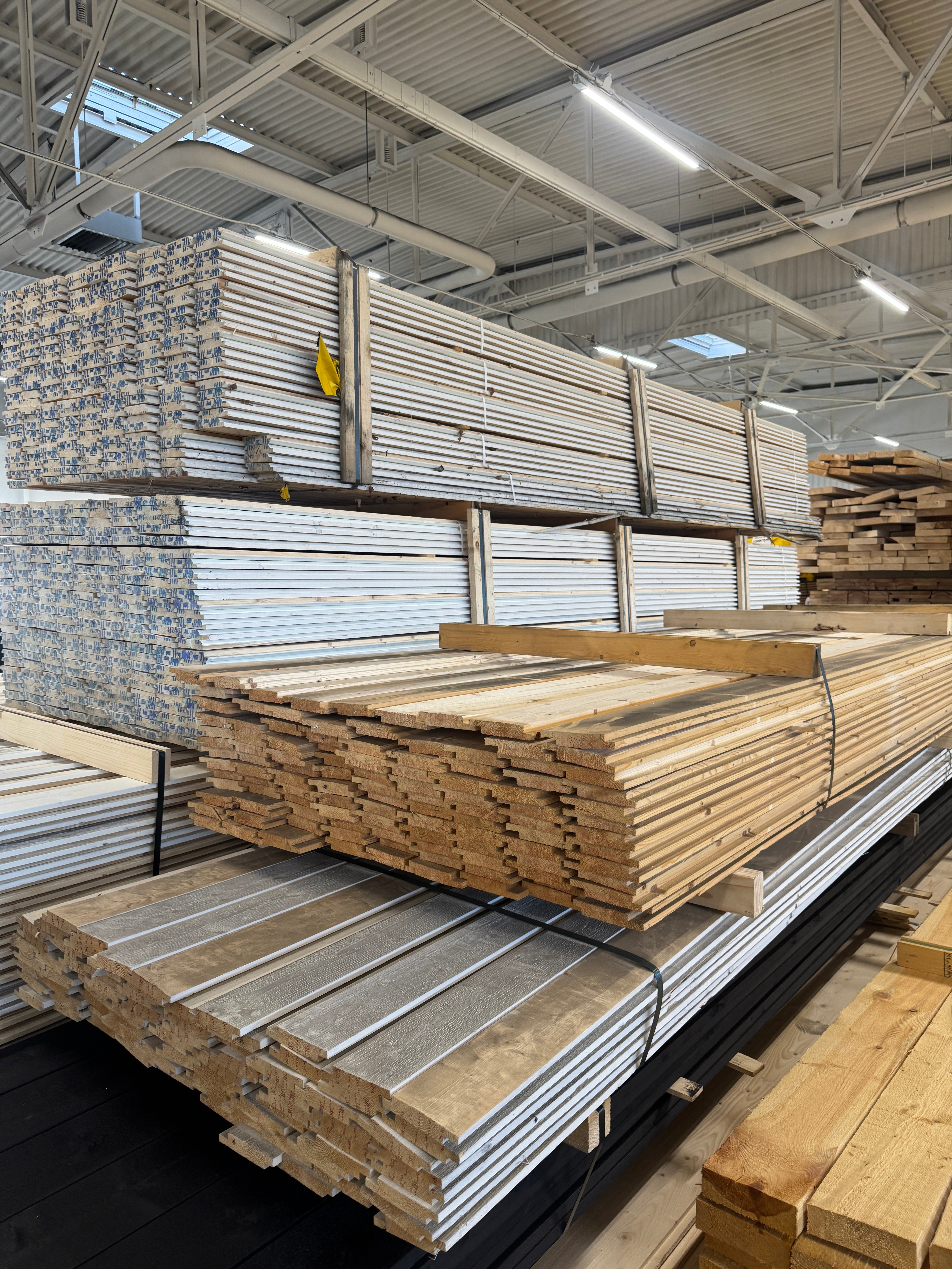 Paket Ytterpanel 22x120mm 111st 4.20m – Obehandlad Gran
