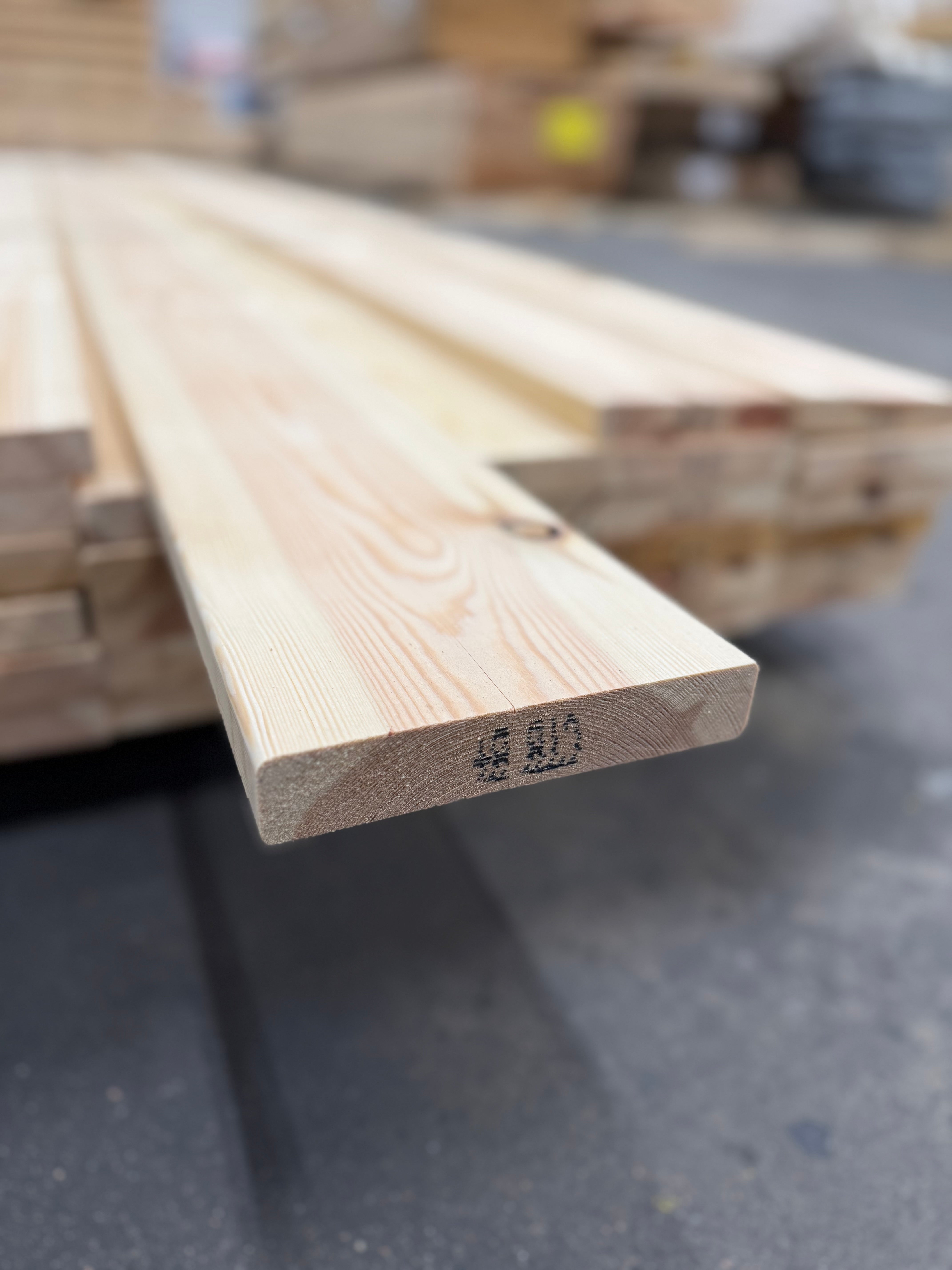 Paket Hyvlade Brädor 27x145mm 4.80m- 42st (Furu) B- sortering