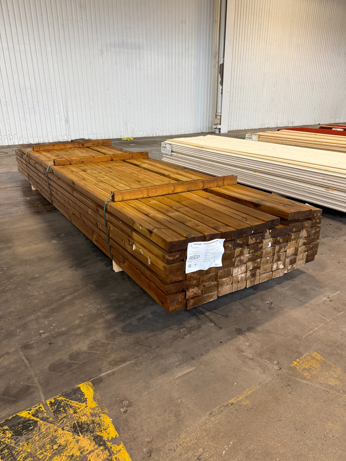 Paket Tryckimpregnerade Reglar 45×95 mm C14 3,90 m – 76 st NTR-AB