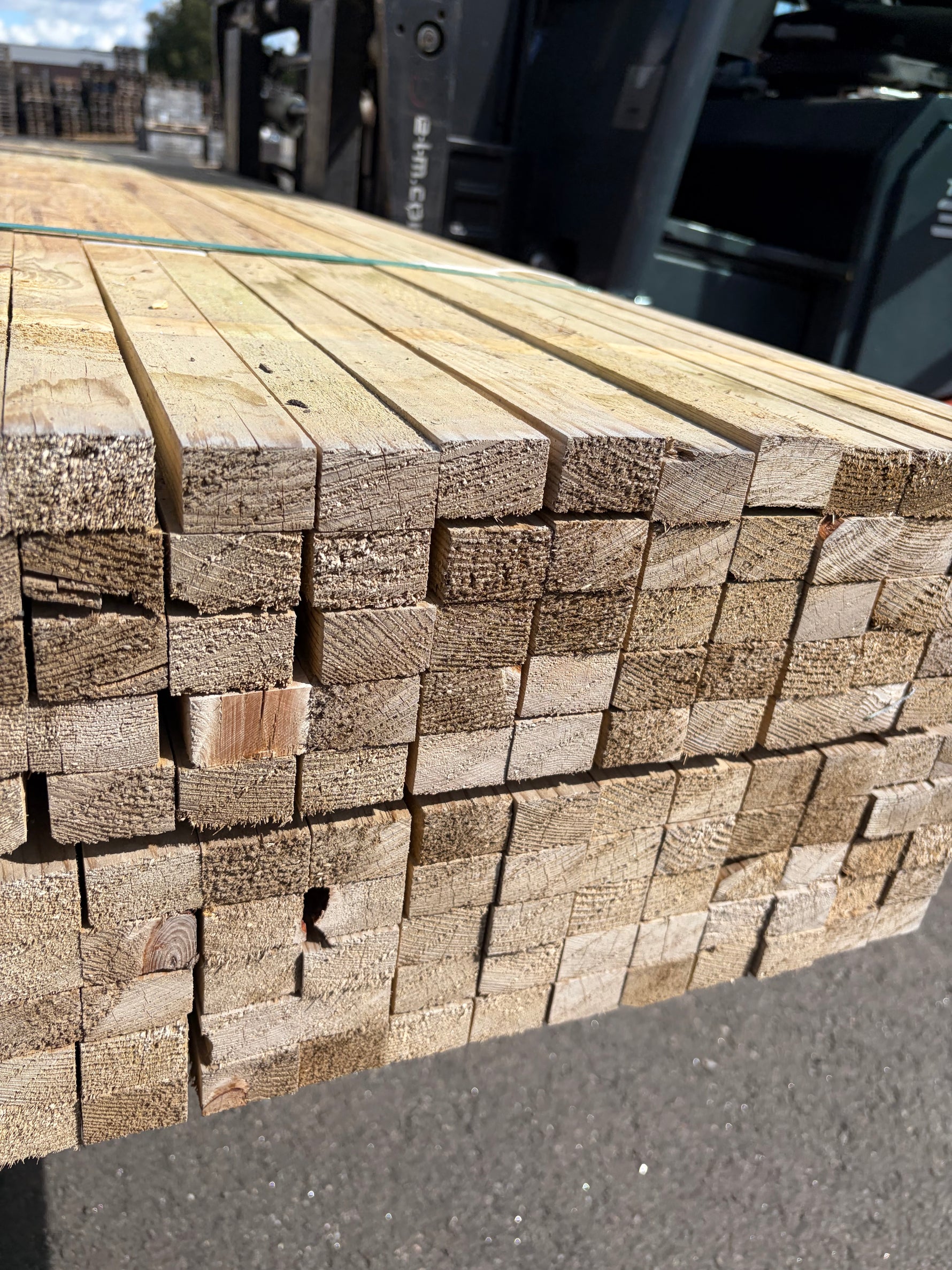 Paket Tryckimpregnerad Läkt 25x36mm, 3,6 m - 280 st