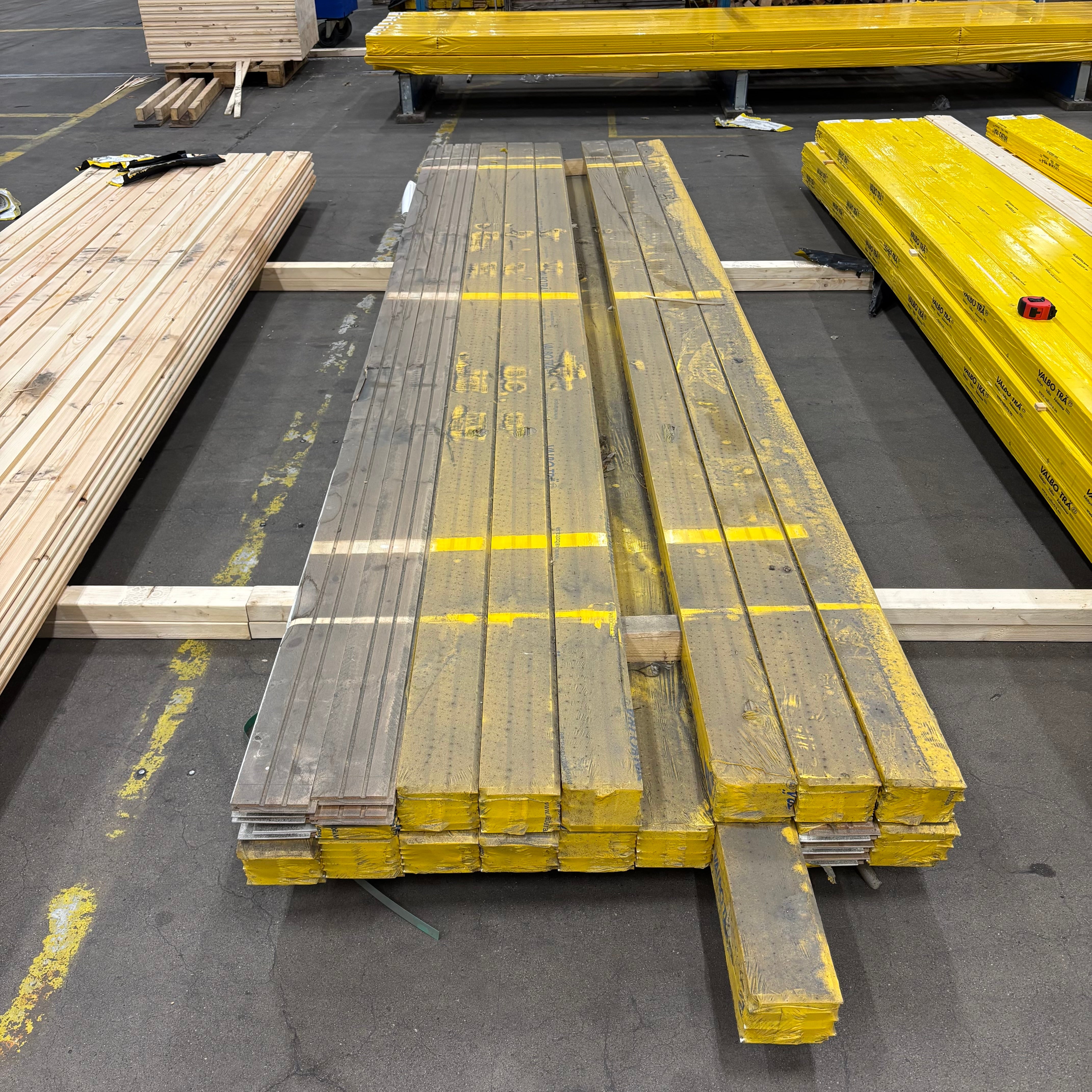 Paket Innerpanel 15x120mm 102st 4.15m – Vitmålad