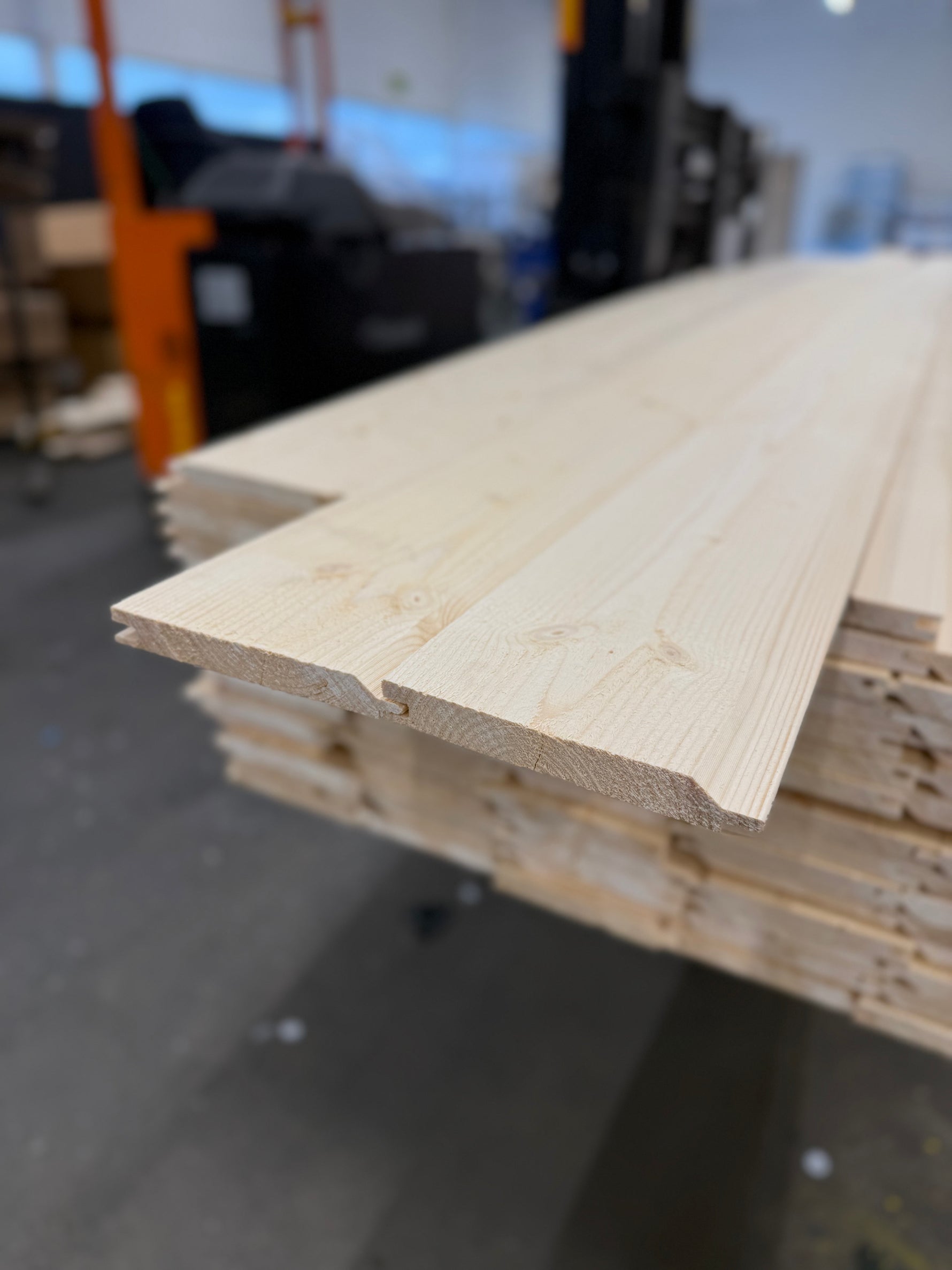 Paket Spontpanel 21x170mm 4.80m 90st (Obehandlad) - Spirec