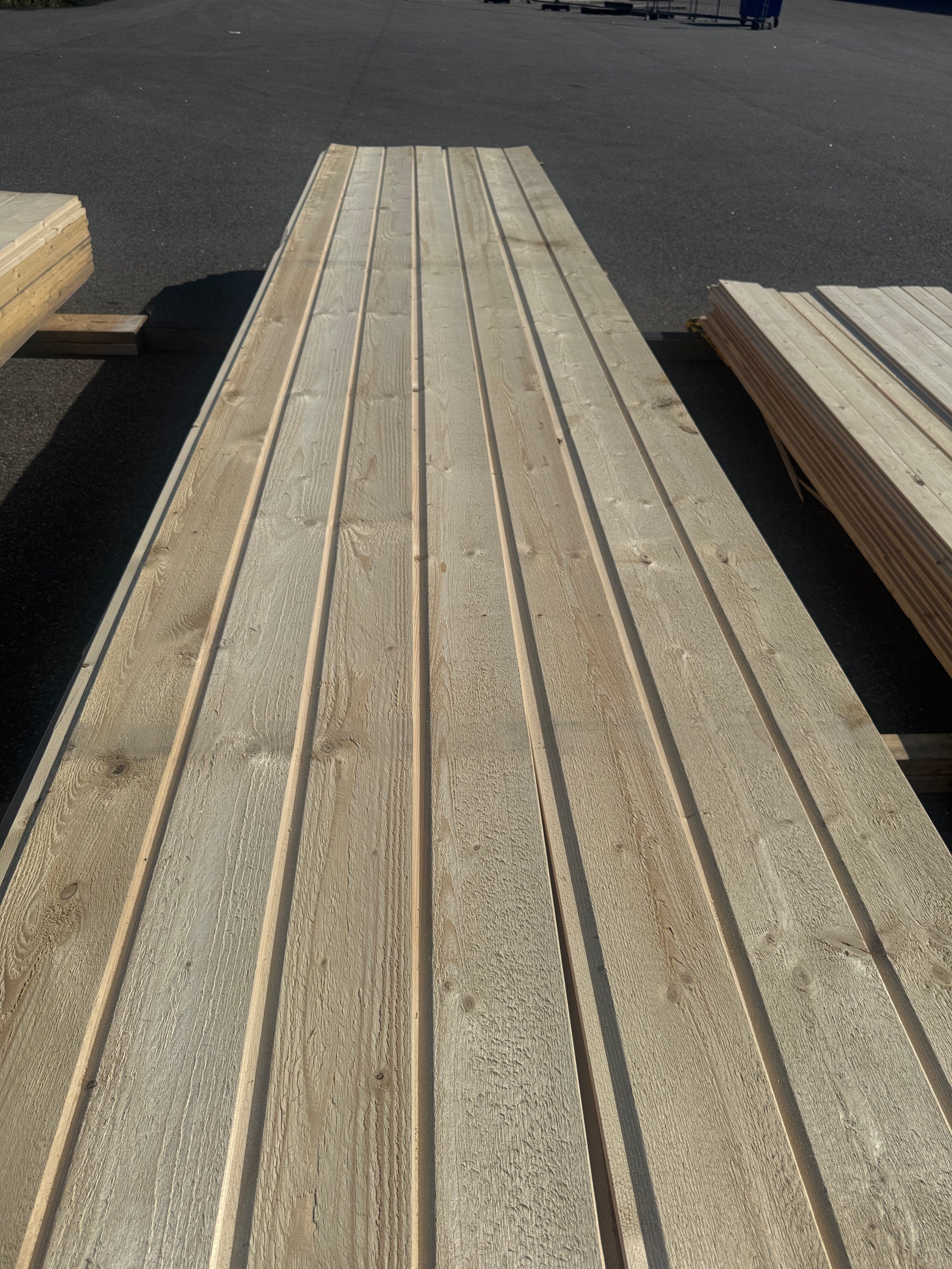 Paket Ytterpanel 22x145mm 4,50m 147st Obehandlad