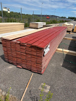 Paket Ytterpanel Dubbelfas Fals 22x145mm, 207st 5.40m Mellanstruken