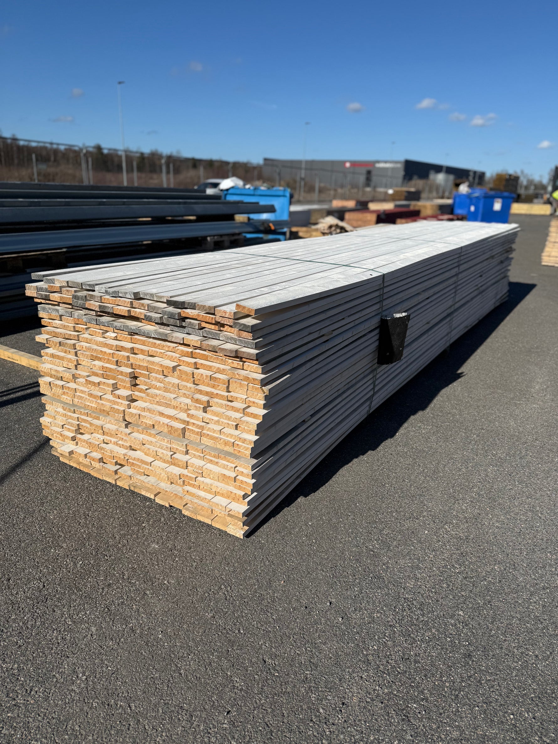 Paket Finsågad 22x70mm – 390 st 5,40 m Vit Grund - Spirec