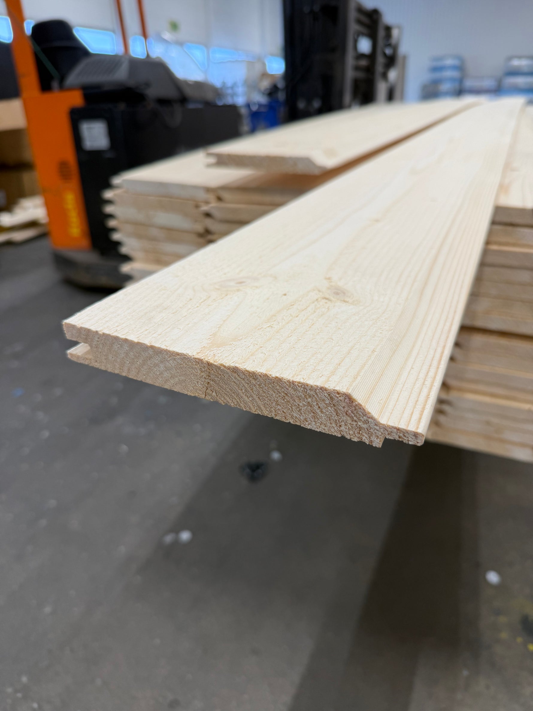 Paket Spontpanel 21x170mm 4.80m 90st (Obehandlad) - Spirec
