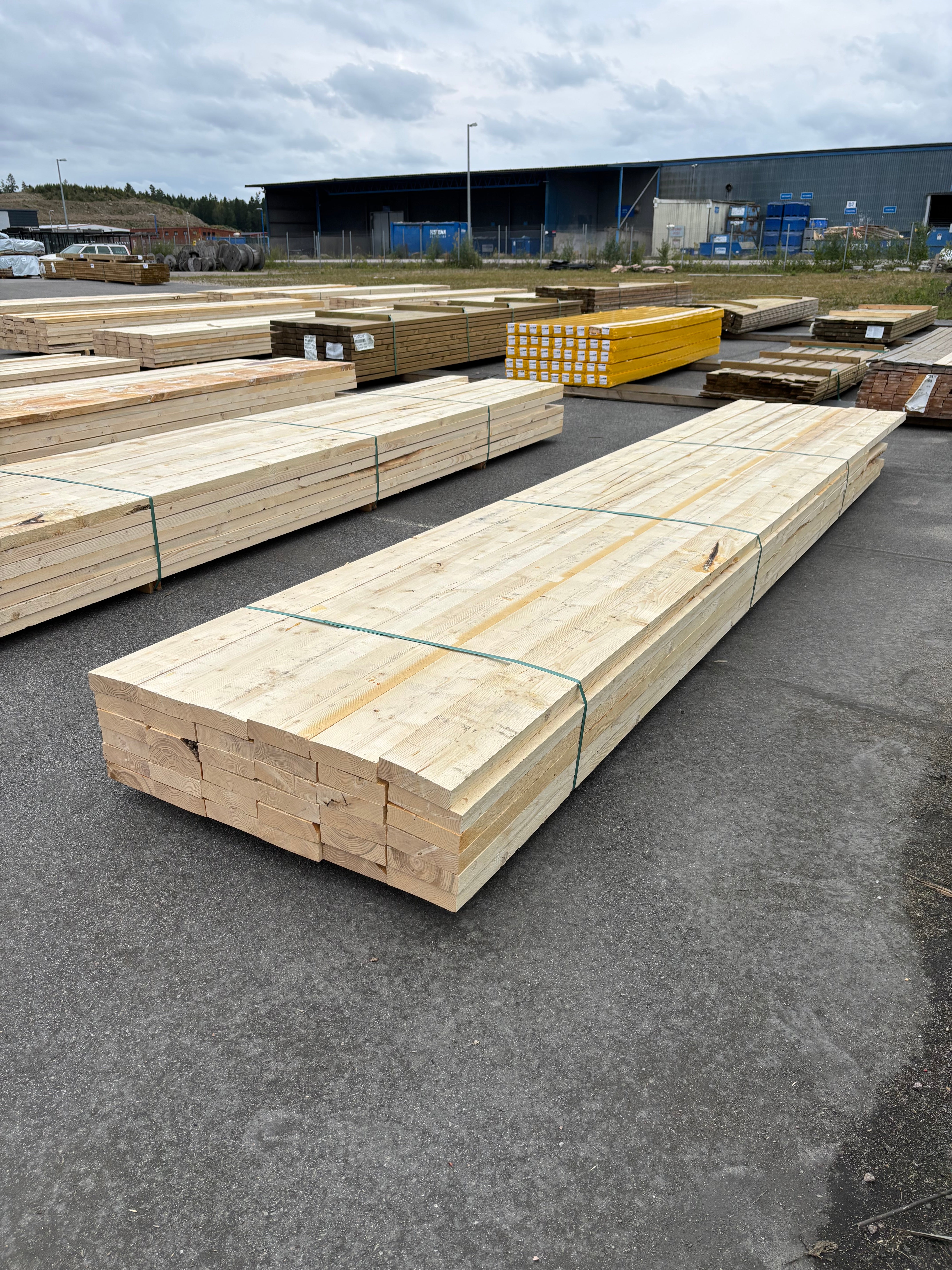 Paket Ohyvlade Reglar 47x175mm (4,20–5,40m) 35st Gran