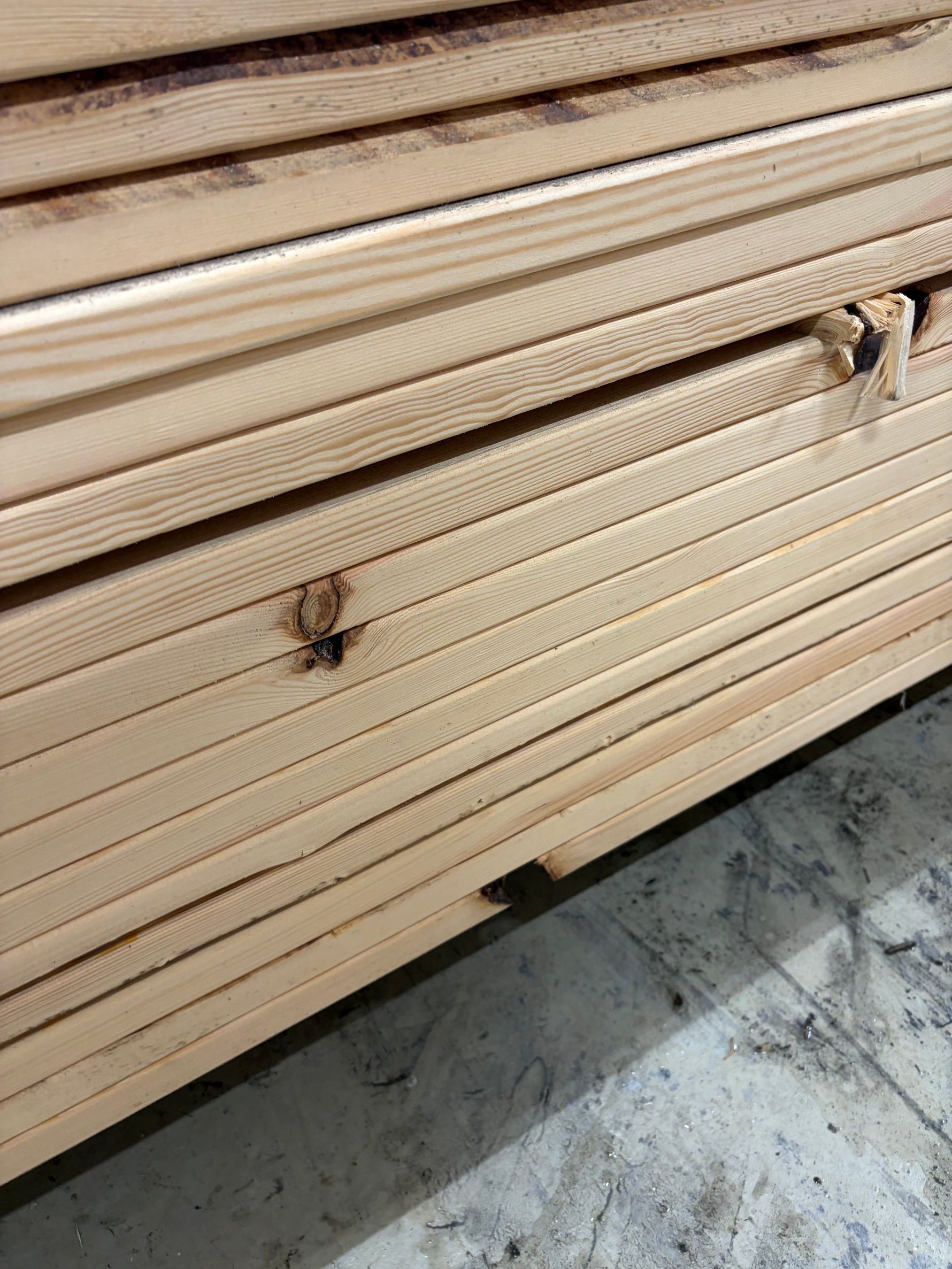 Paket trall 28x145 furu 4.80 m 112 st - Spirec