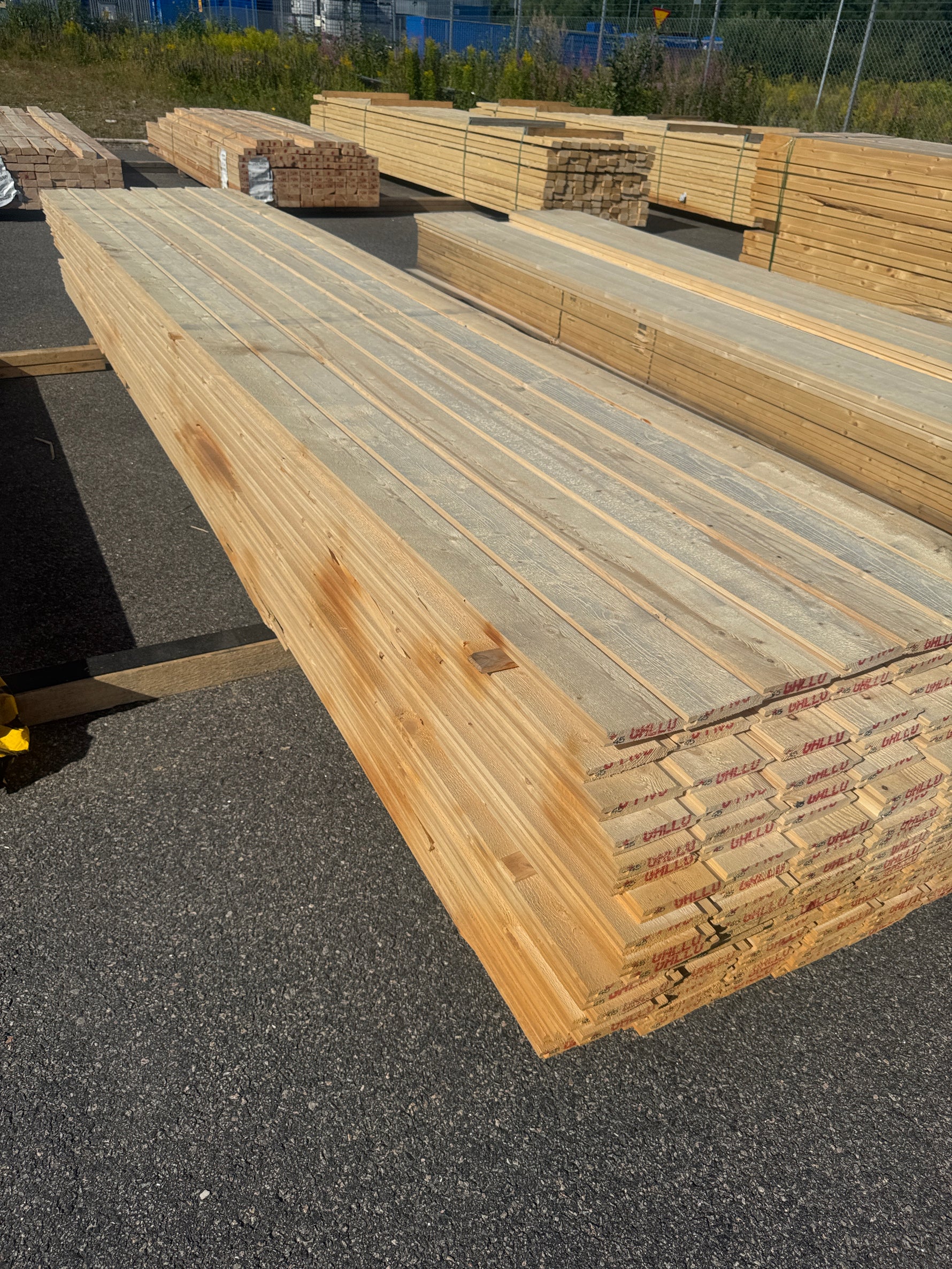 Paket Ytterpanel 22x145mm 4,50m 147st Obehandlad