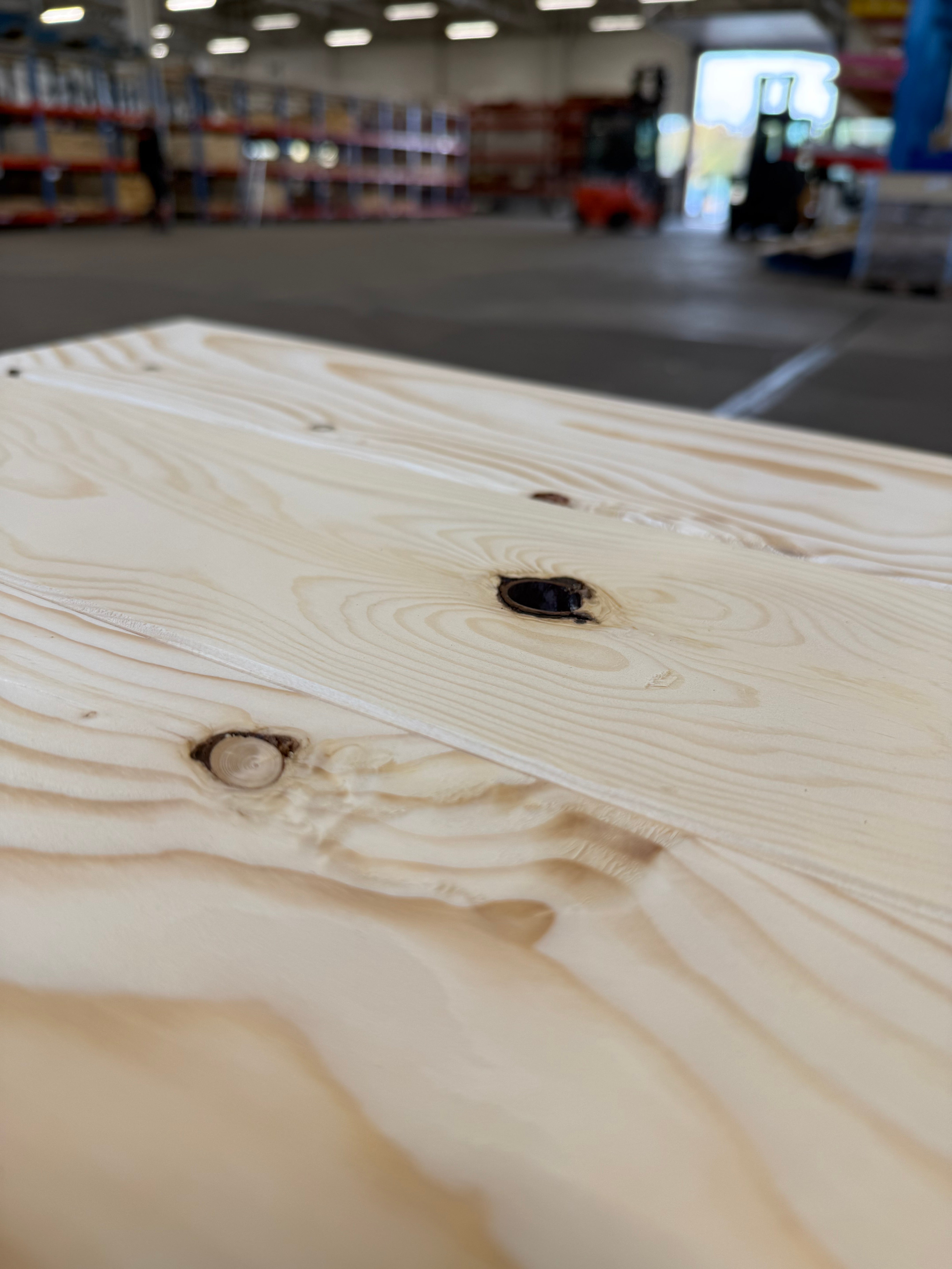 Innerpanel Fasspont 13,5x145mm – B-sortering (Gran, Obehandlad)