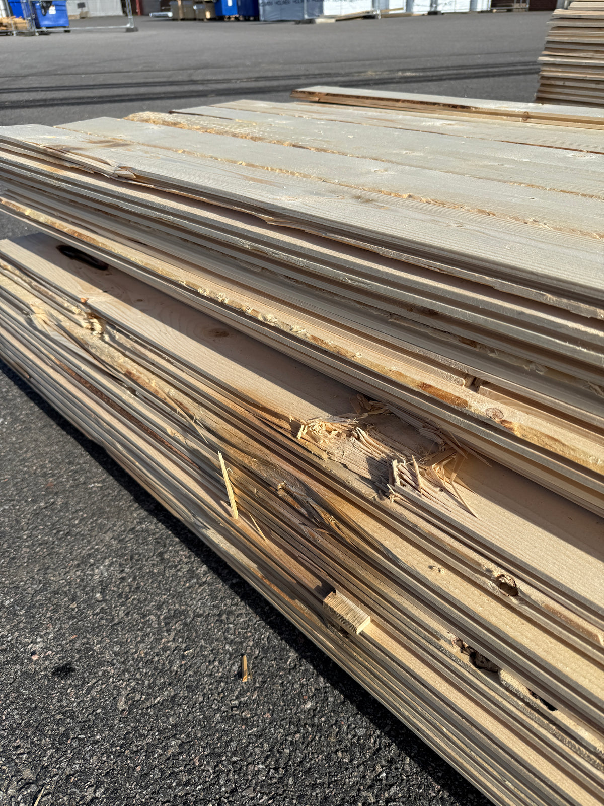 Paket Råspont 20x120mm 4,80m 158st (Andra Sortering)