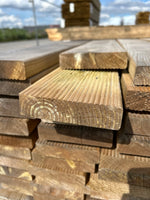 Paket Tryckimpregnerad Rillad Trall 28x120mm, 144st 4.20m