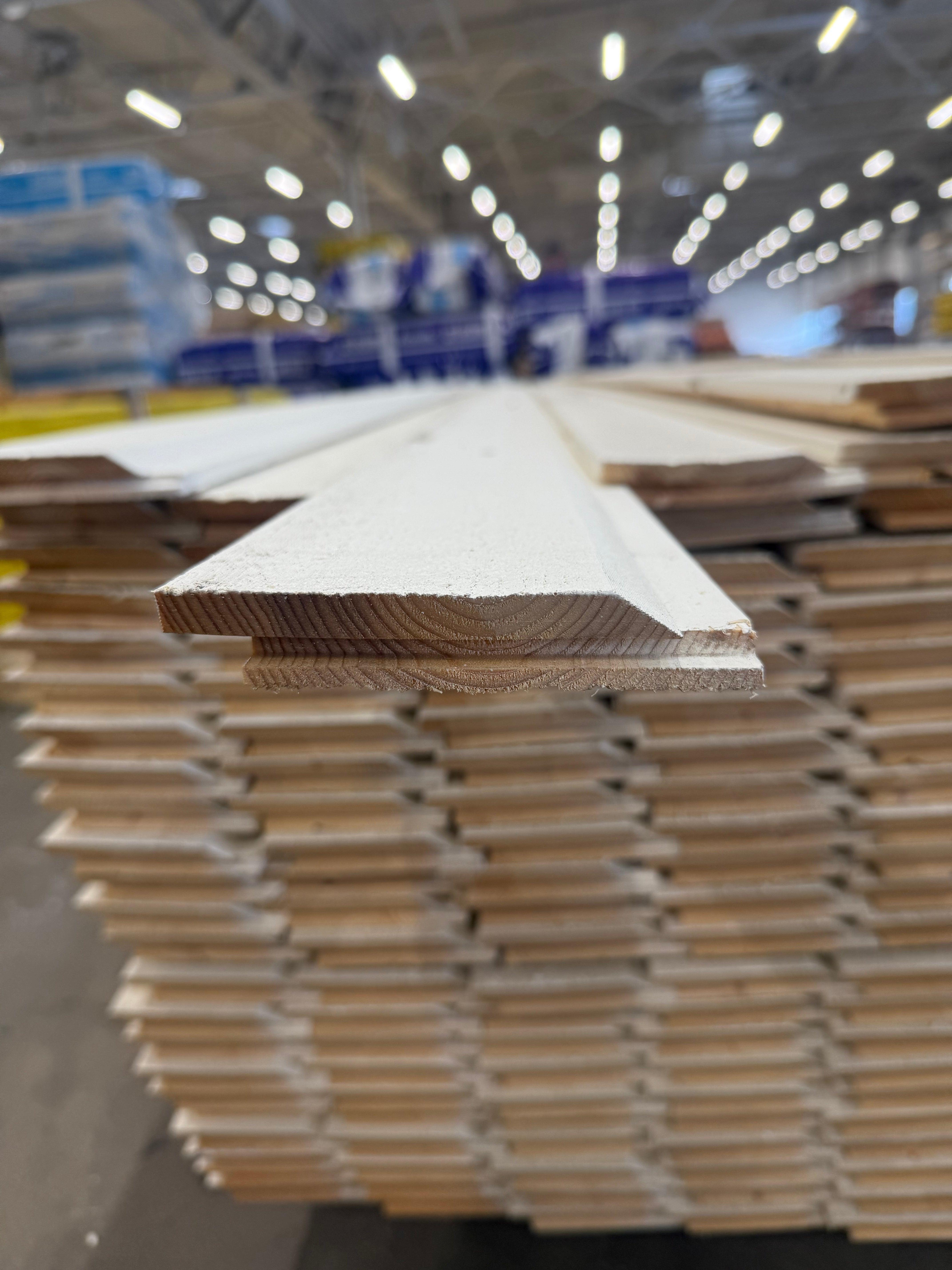 Paket Ytterpanel Enkelfas Halvspont Ändspont 22x120mm 201st 5.40m –