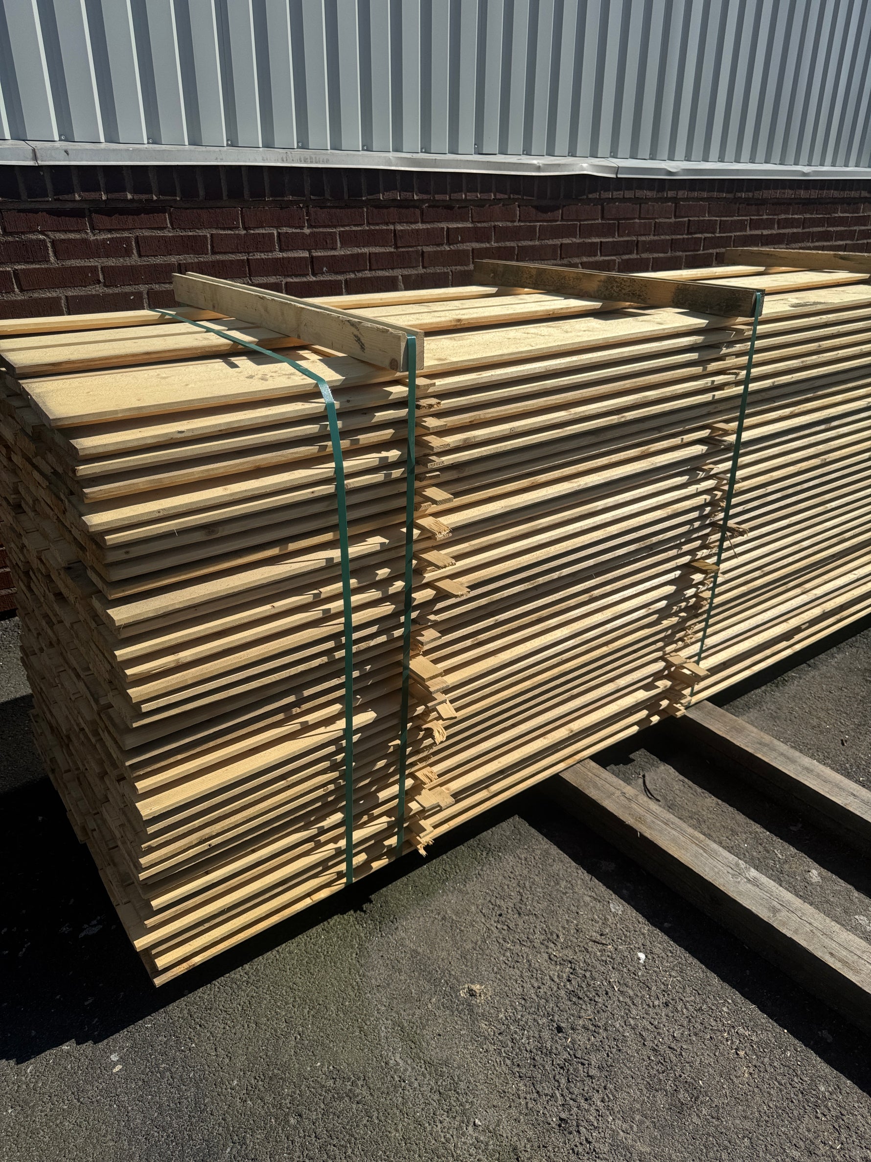 Paket Ytterpanel 22x120mm 4,80m 260st Obehandlad