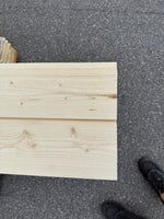 Paket Ytterpanel Enkelfas Halvspont 22x145mm 3.90m Gran 175st