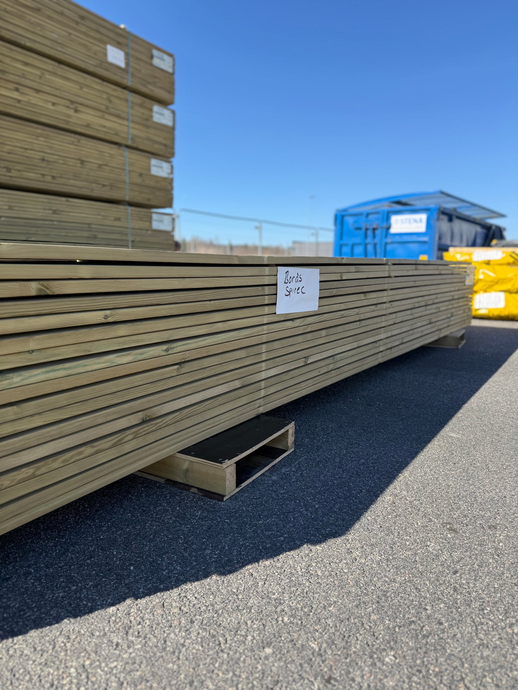 Paket Tryckimpregnerad Trall 28x120mm, 153st 4,50m (G4-3) - Spirec