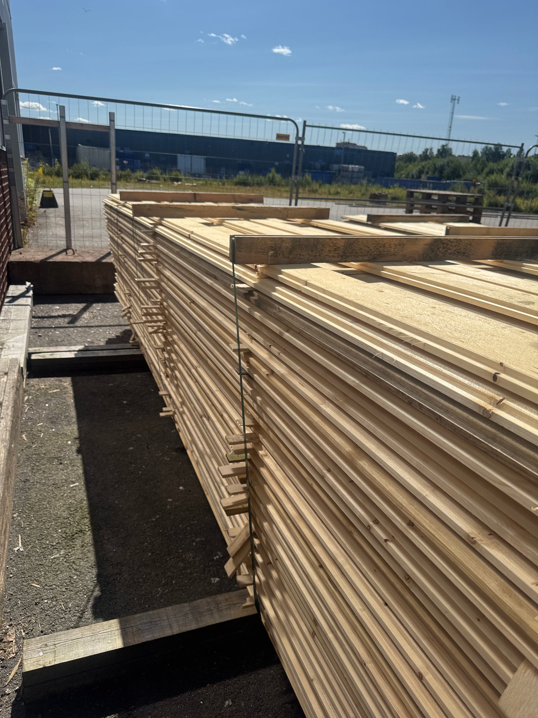 Paket Ytterpanel 22x120mm 4,80m 260st Obehandlad