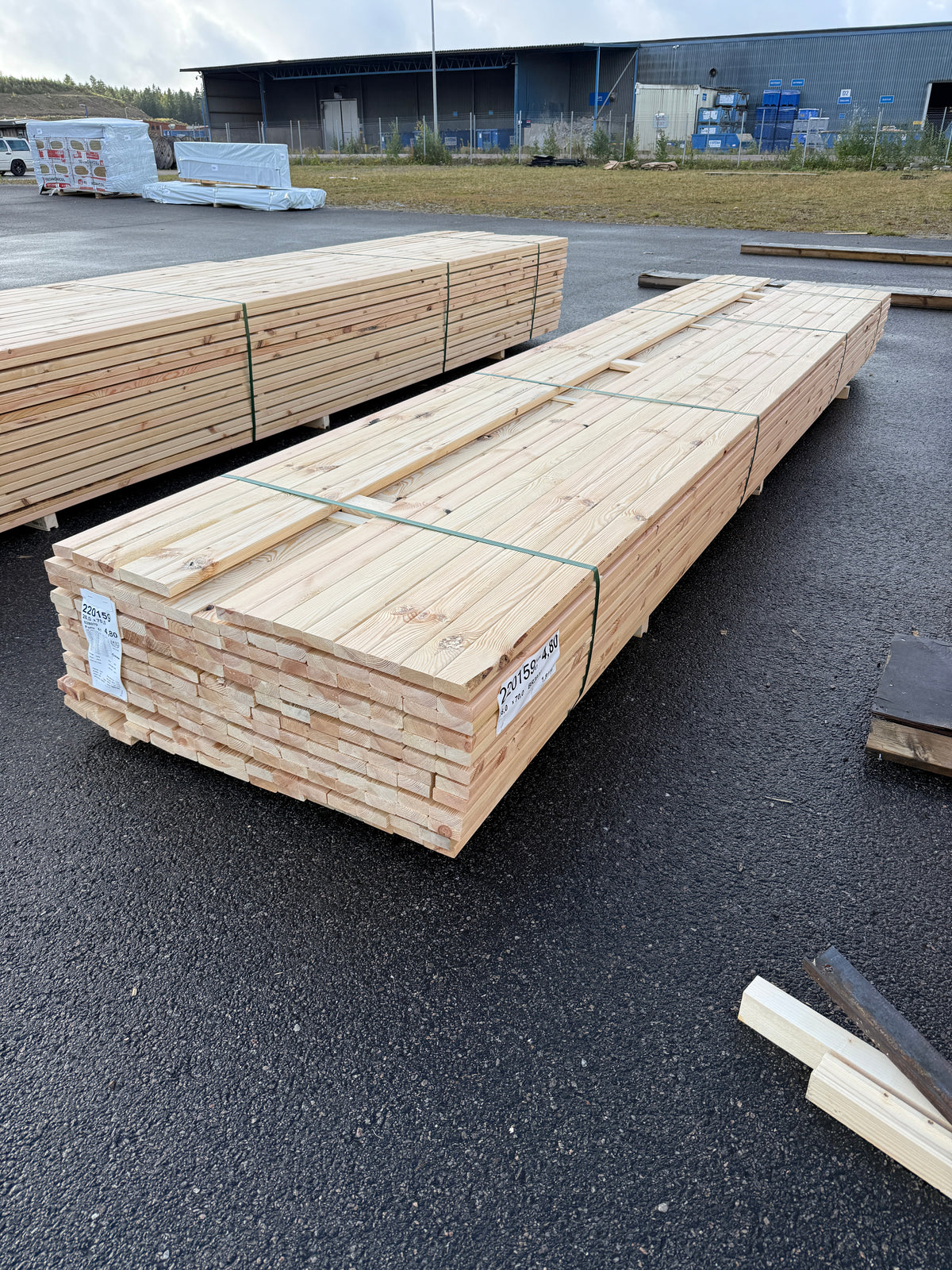 Parti Glespanel 28x70mm 4.80m 178st Furu