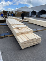 Paket Finsågade Brädor 22x145mm, 182st 3,60–5,40m (Andra sortering)