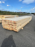 Paket Finsågade Brädor 22x195 mm – 5,40 m 125st Obehandlad